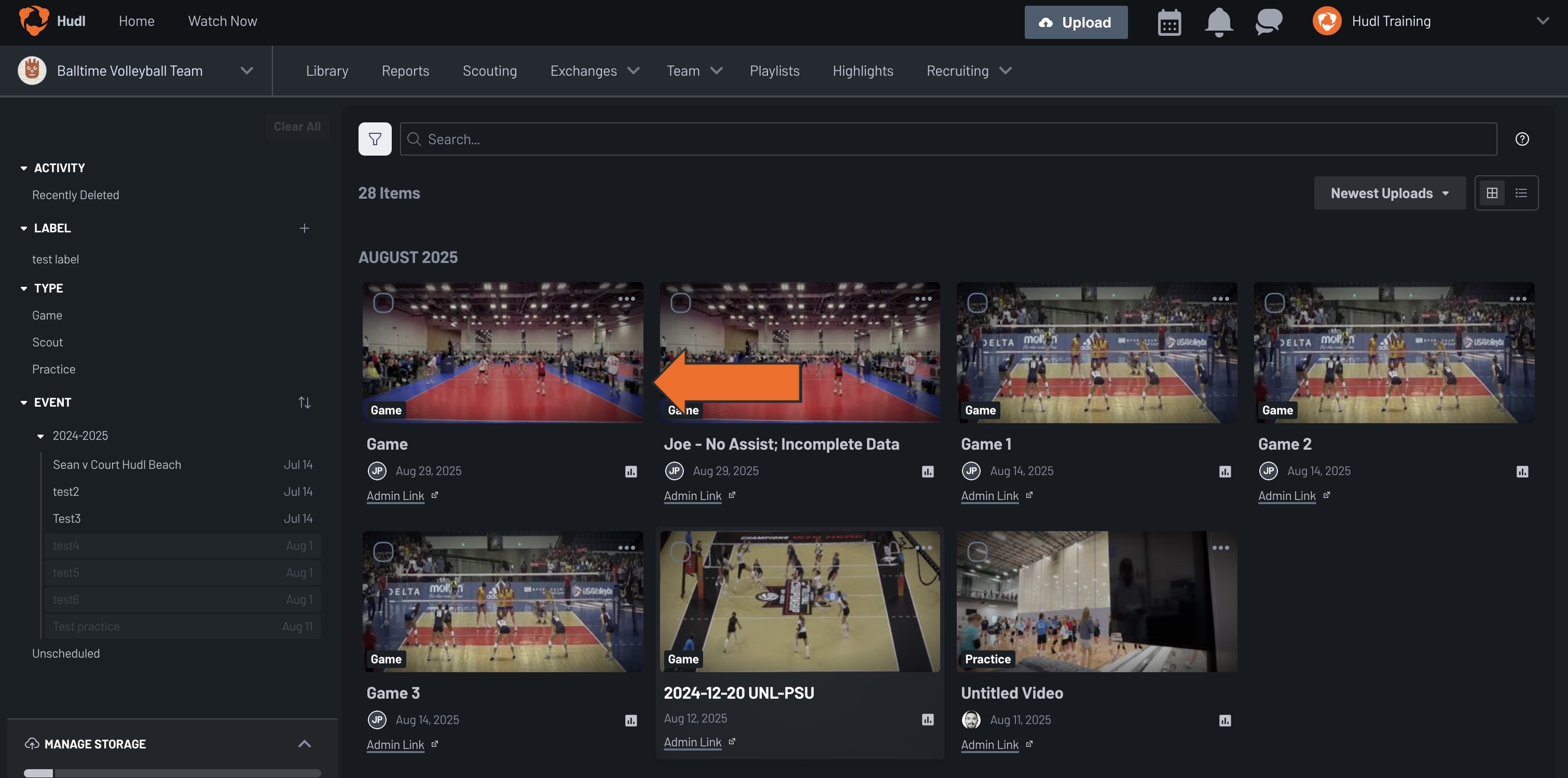 Export Video with Deadtime Removed • Hudl Support
