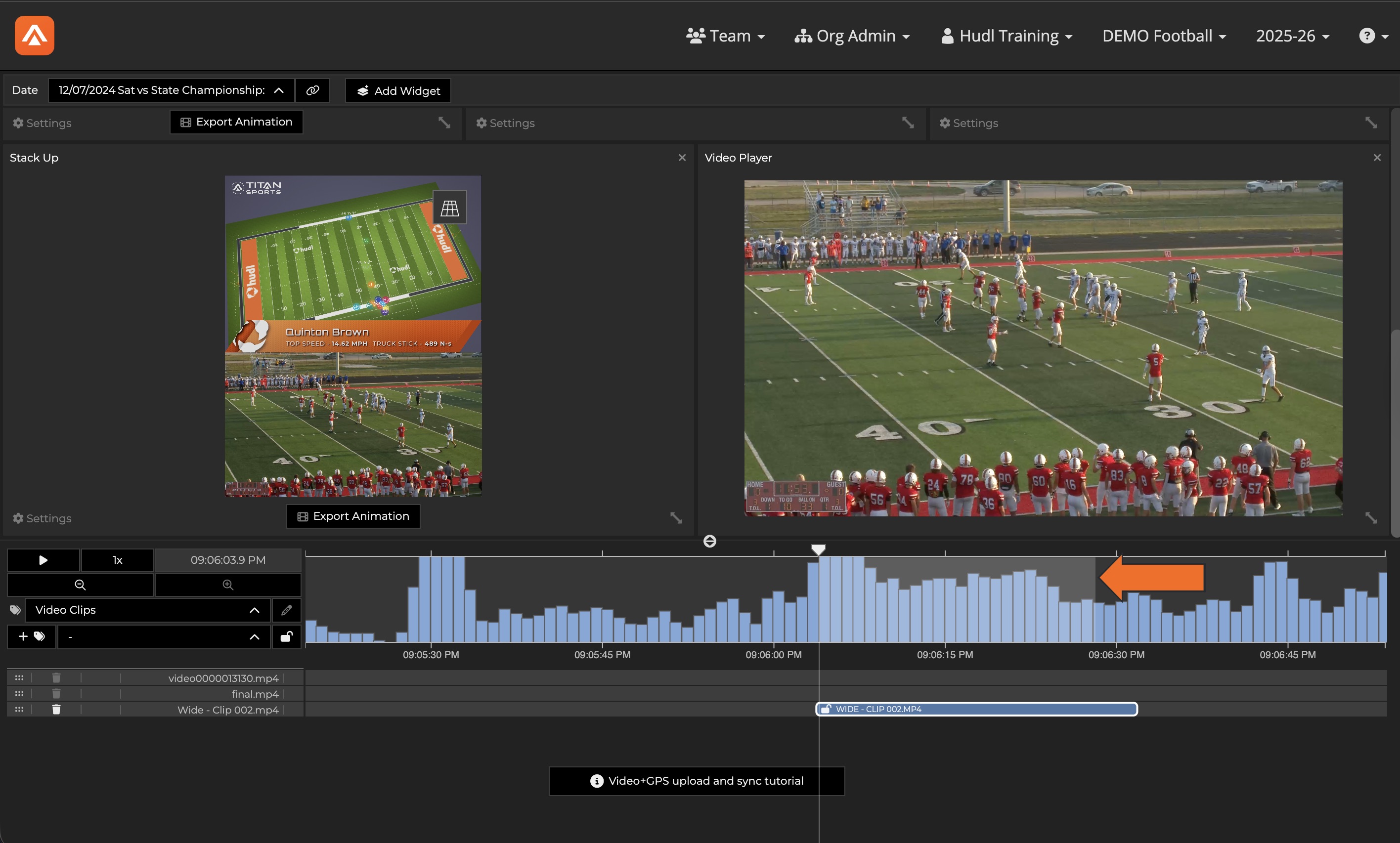 Create a Stackup • Hudl Support
