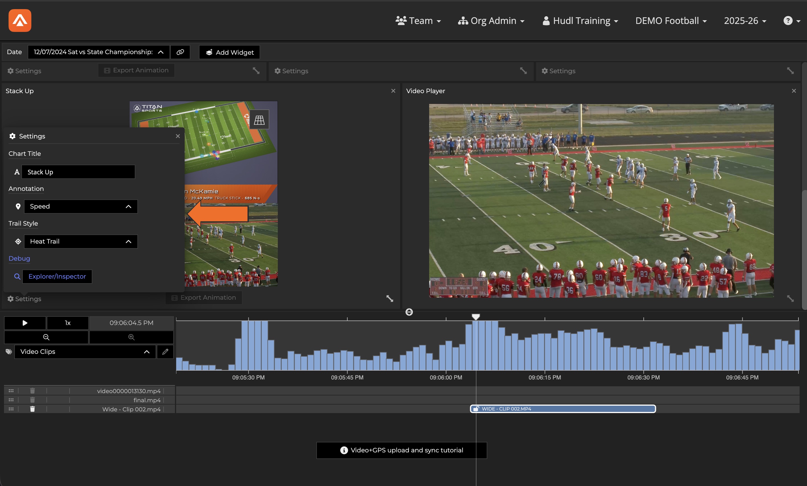 Create a Stackup • Hudl Support