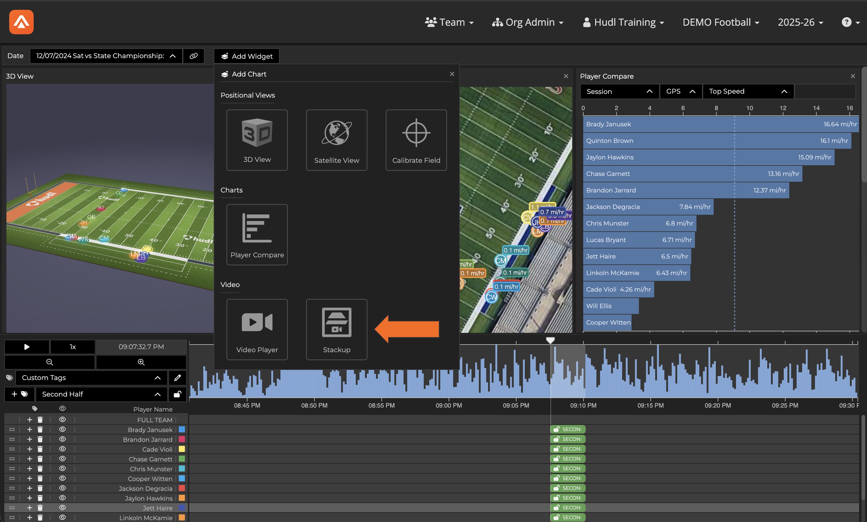 Create a Stackup • Hudl Support