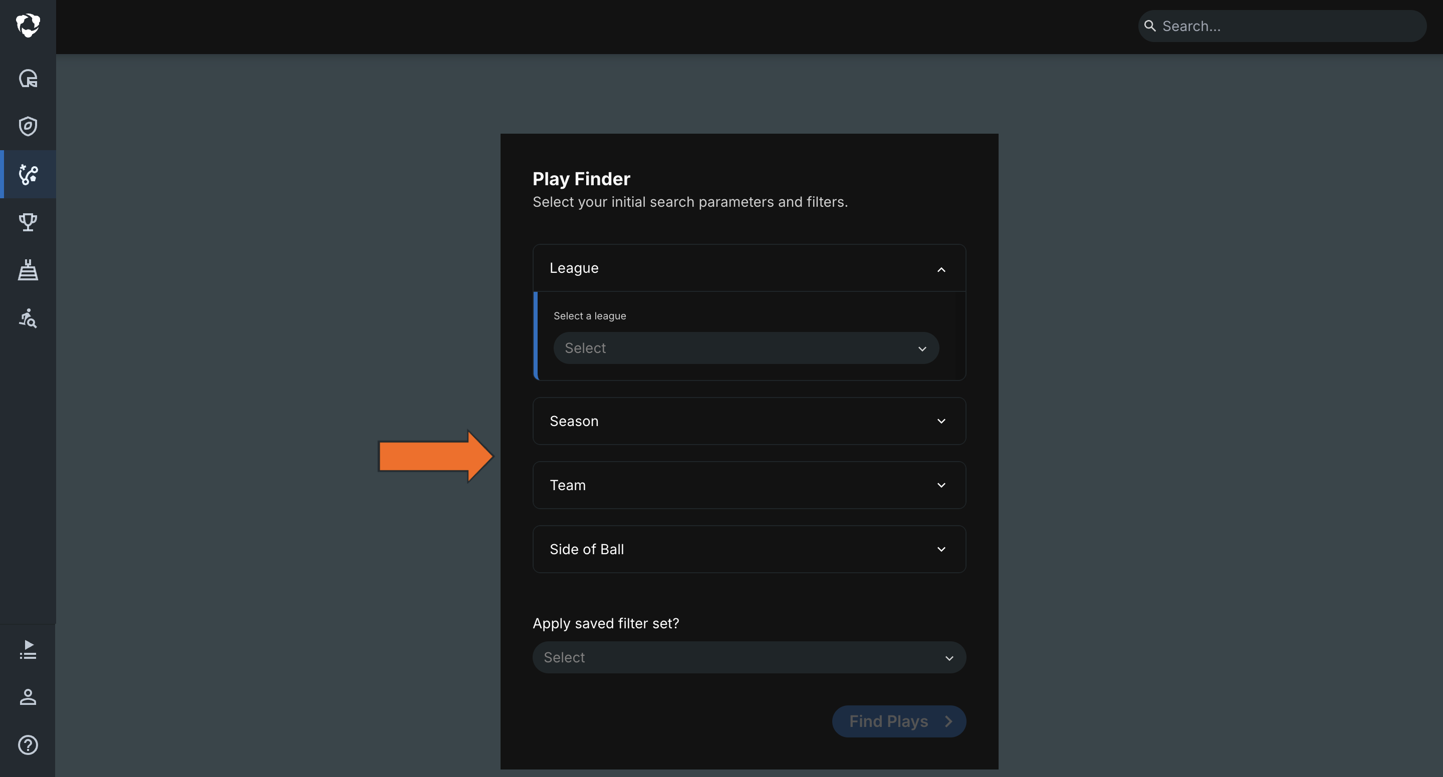 Play Finder • Hudl Support