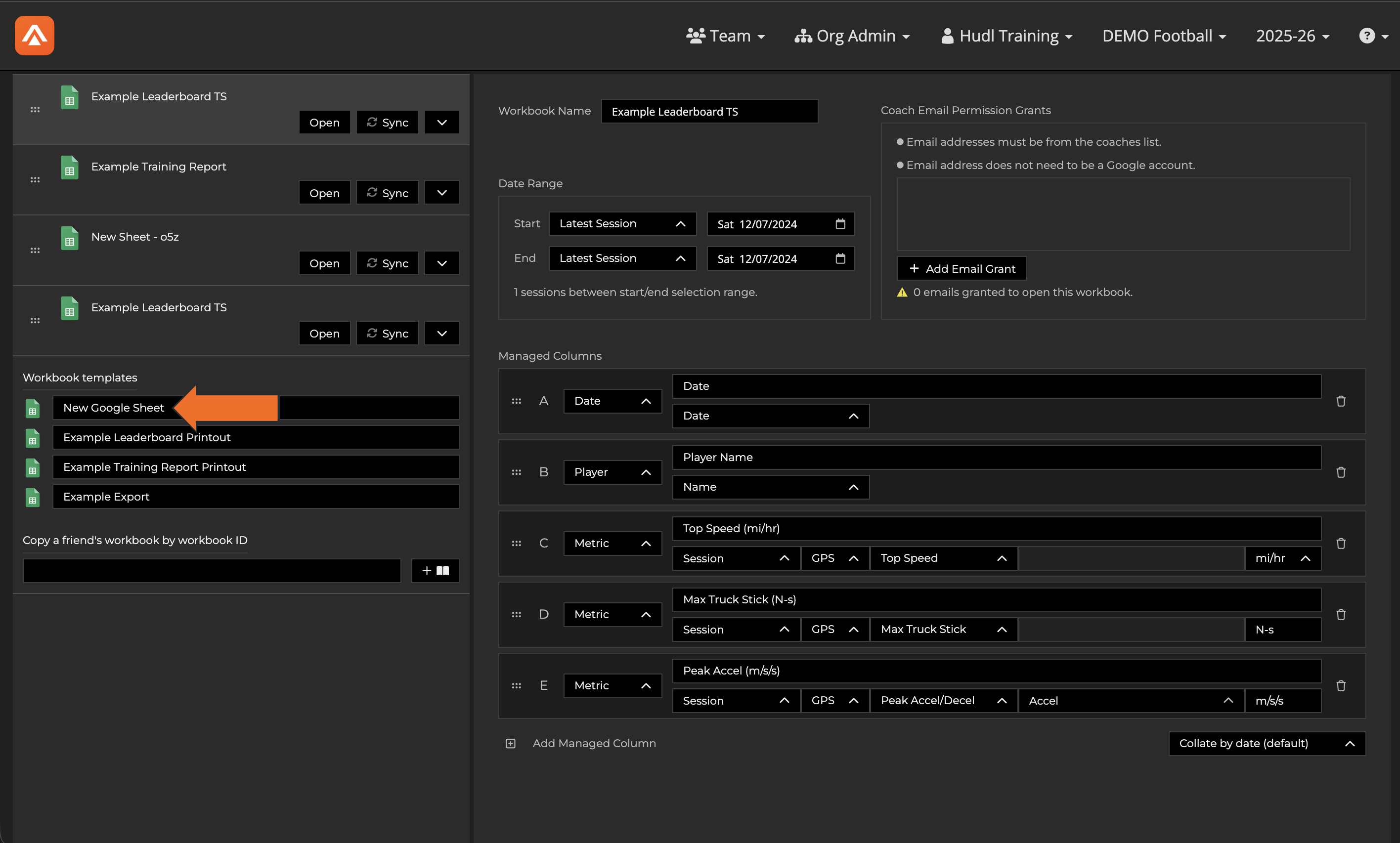 Creating a new workbook for efficient data storage.