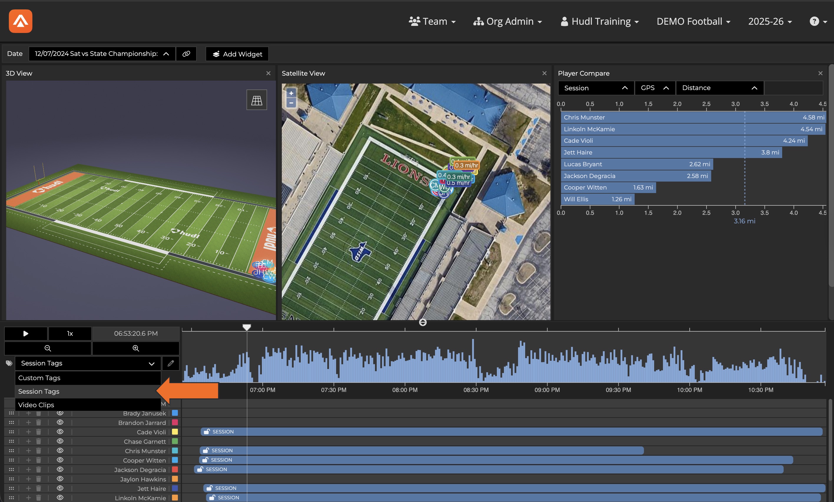 Reassign Data • Hudl Support