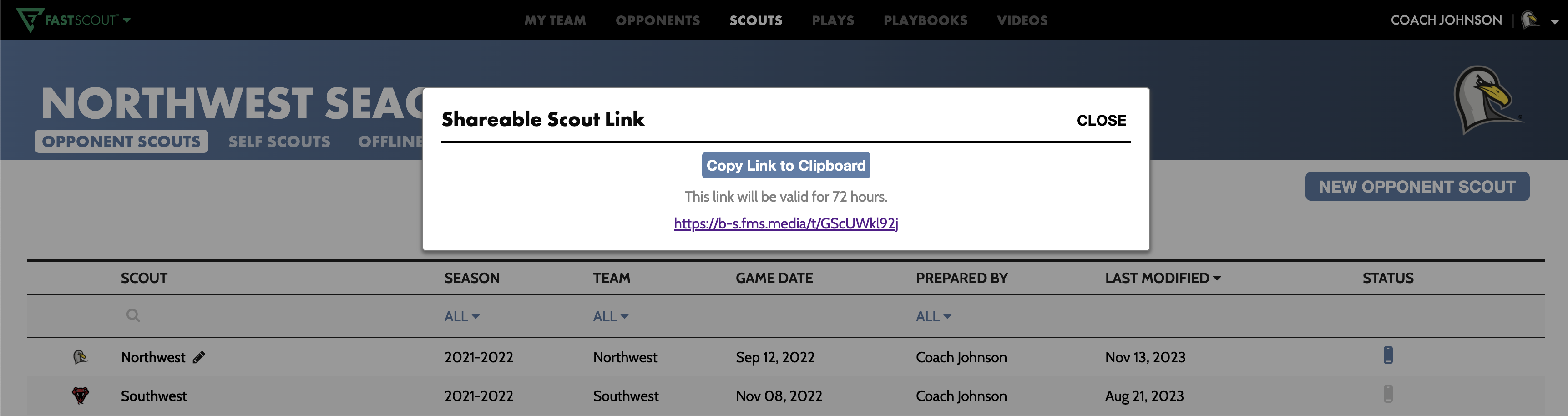 Shareable Scouting Report Links • Hudl Support