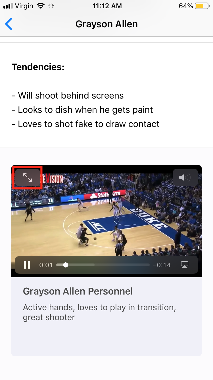 View Videos on the FastScout Mobile App • Hudl Support