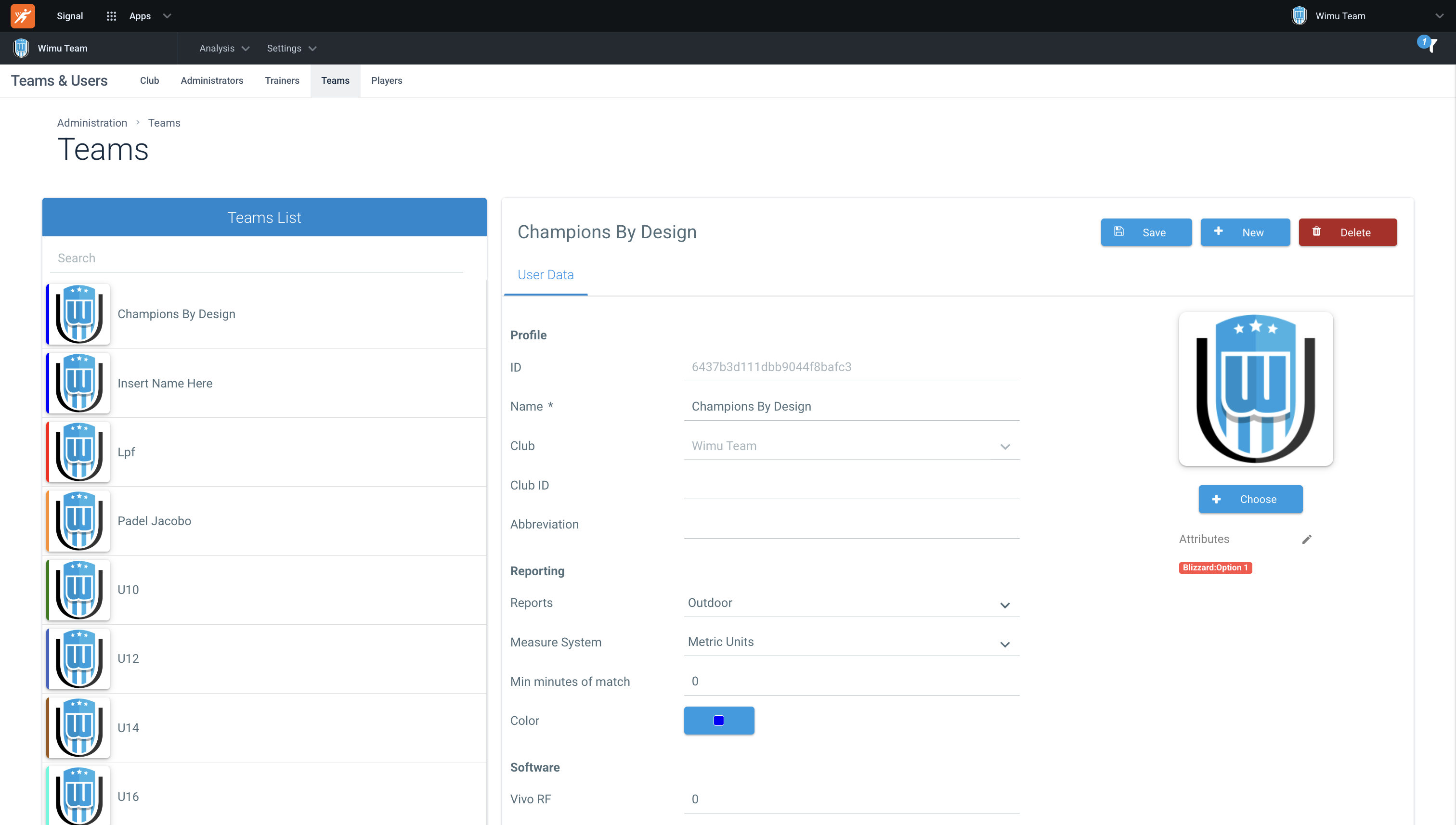 Assign WIMU Cloud Player Profiles to WIMU Devices • Hudl Support
