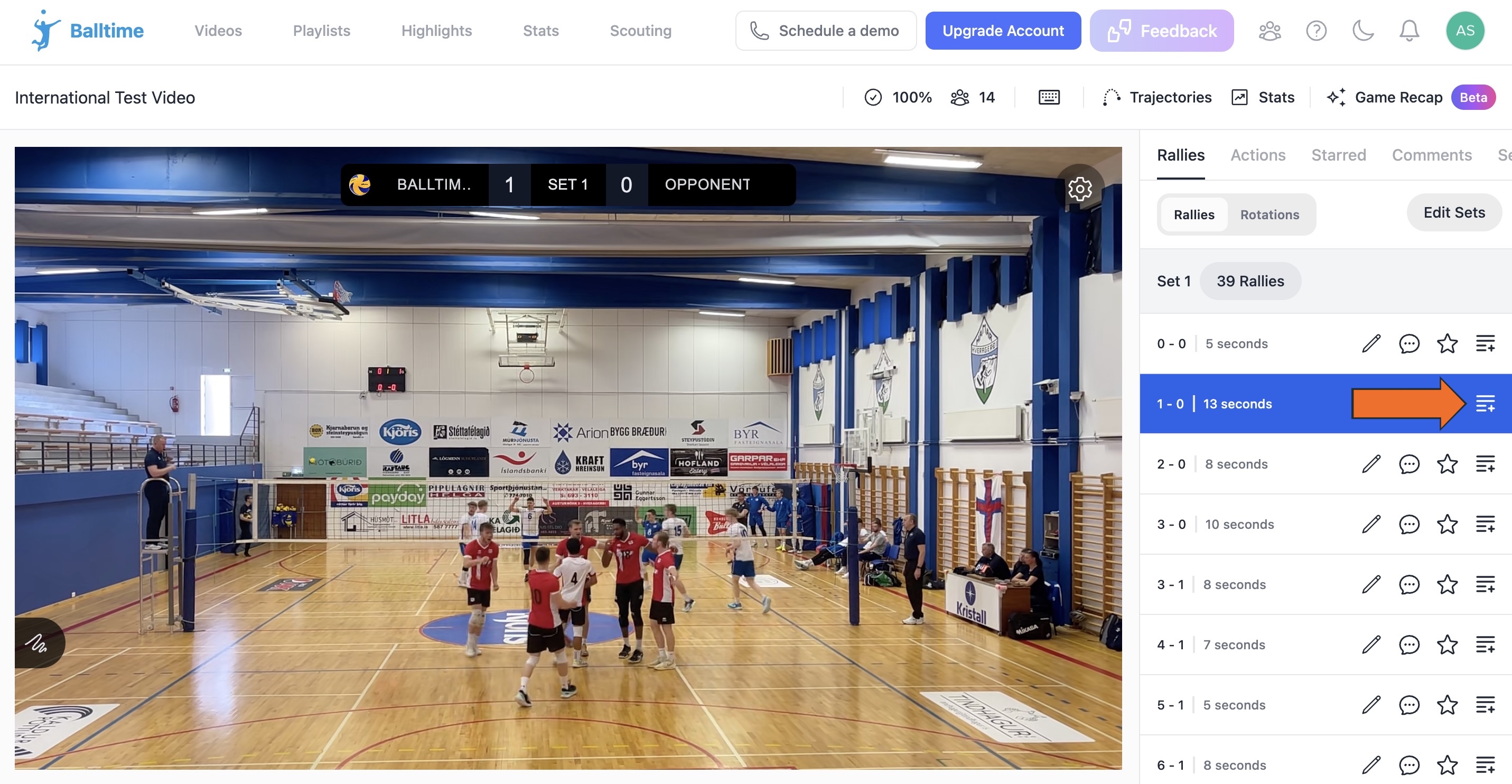 Create Playlists in Balltime • Hudl Support