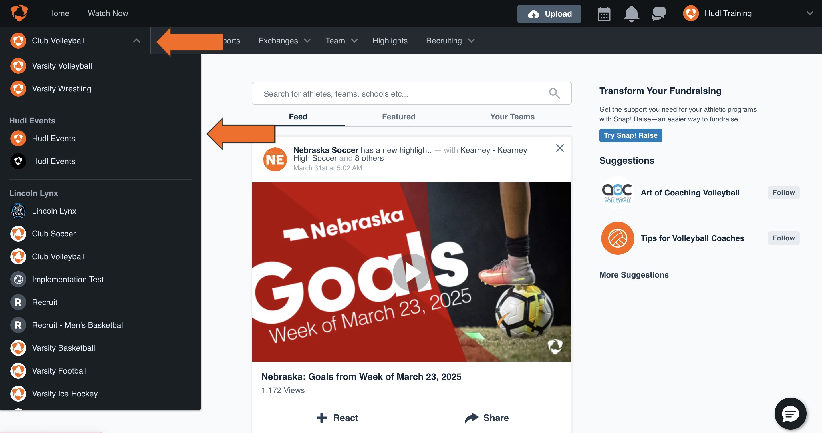 Ajouter des types de billets • Hudl Support