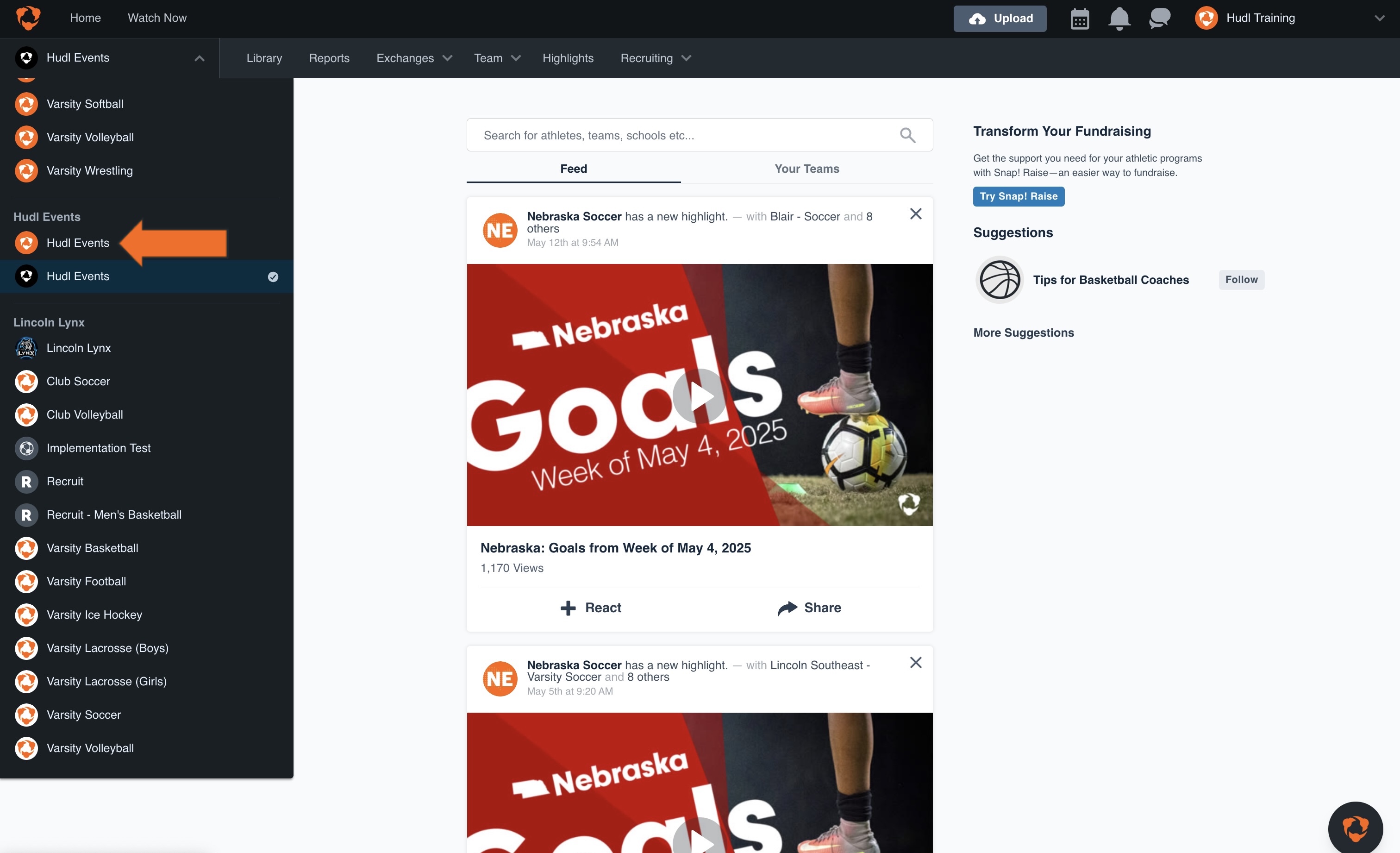 Create a Custom Ticketed Event • Hudl Support