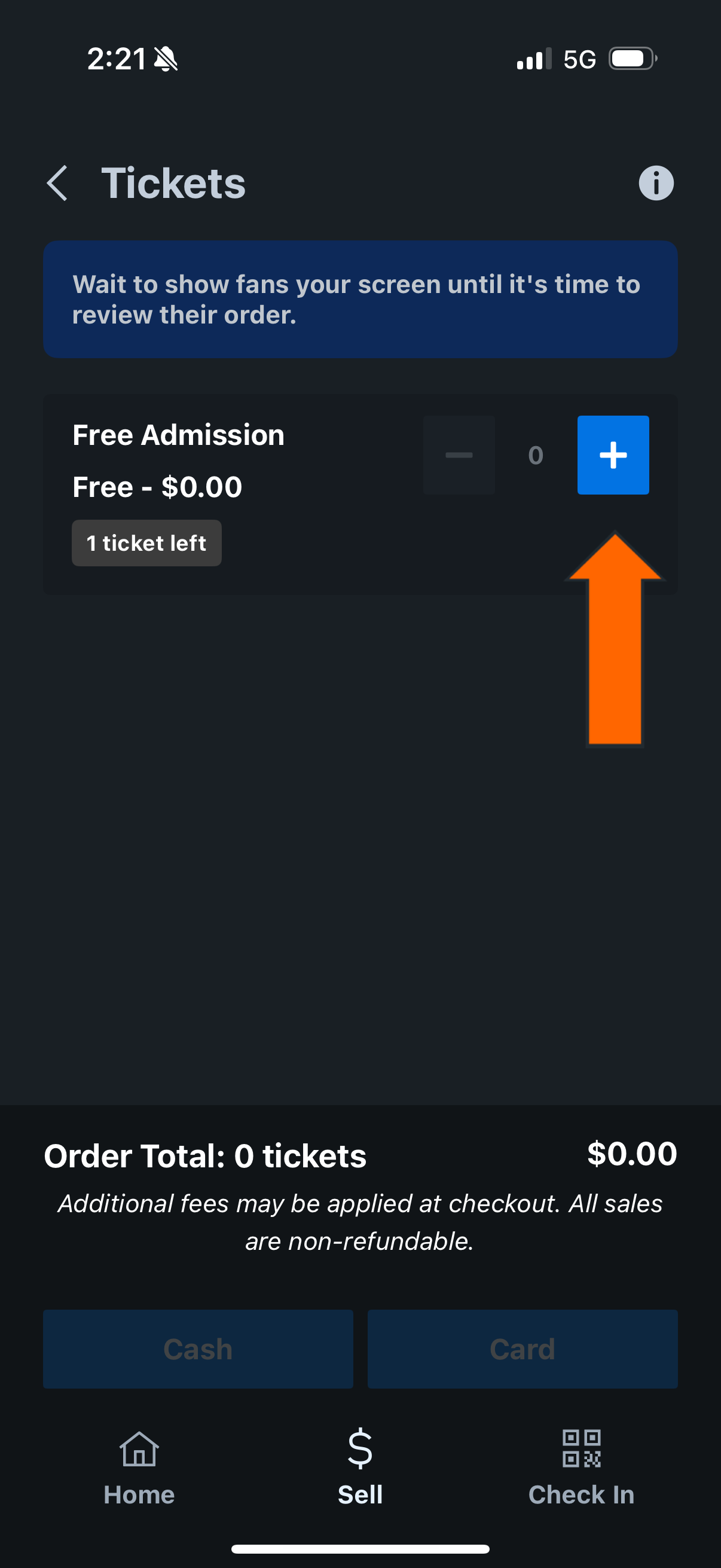 Accept Ticket Payments with Cash • Hudl Support