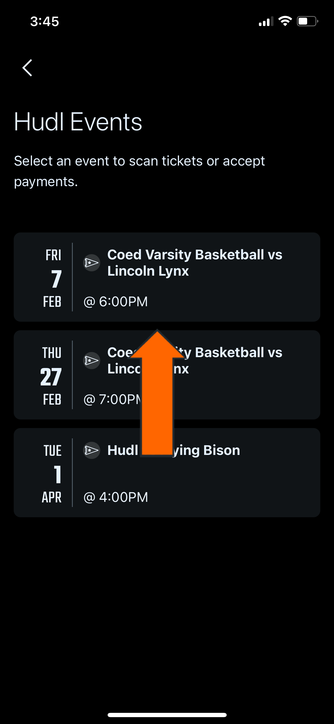 Accept Custom Sales with Card Reader • Hudl Support
