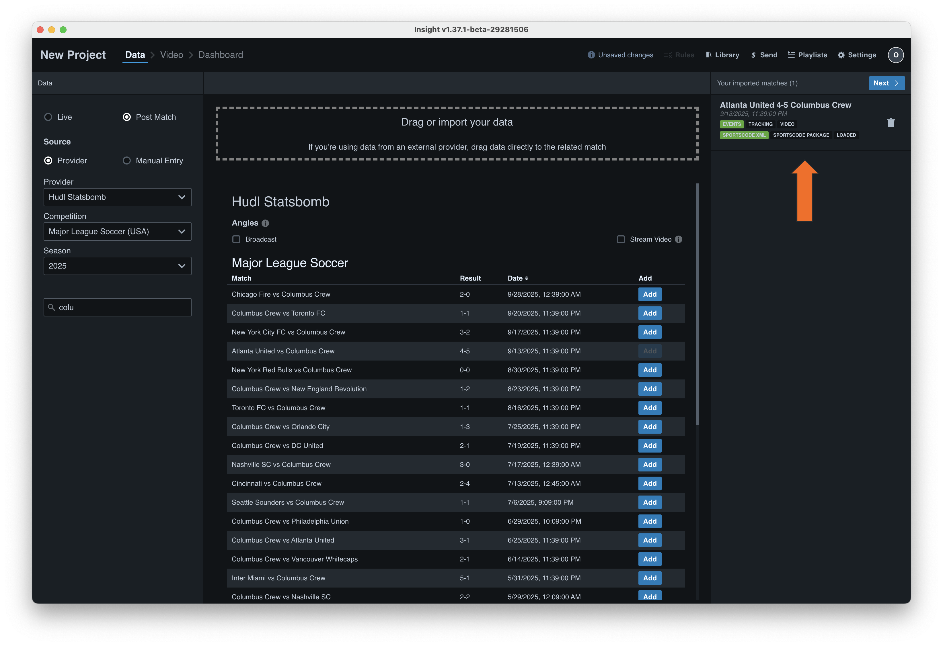 Import Custom Data from a Sportscode XML • Hudl Support