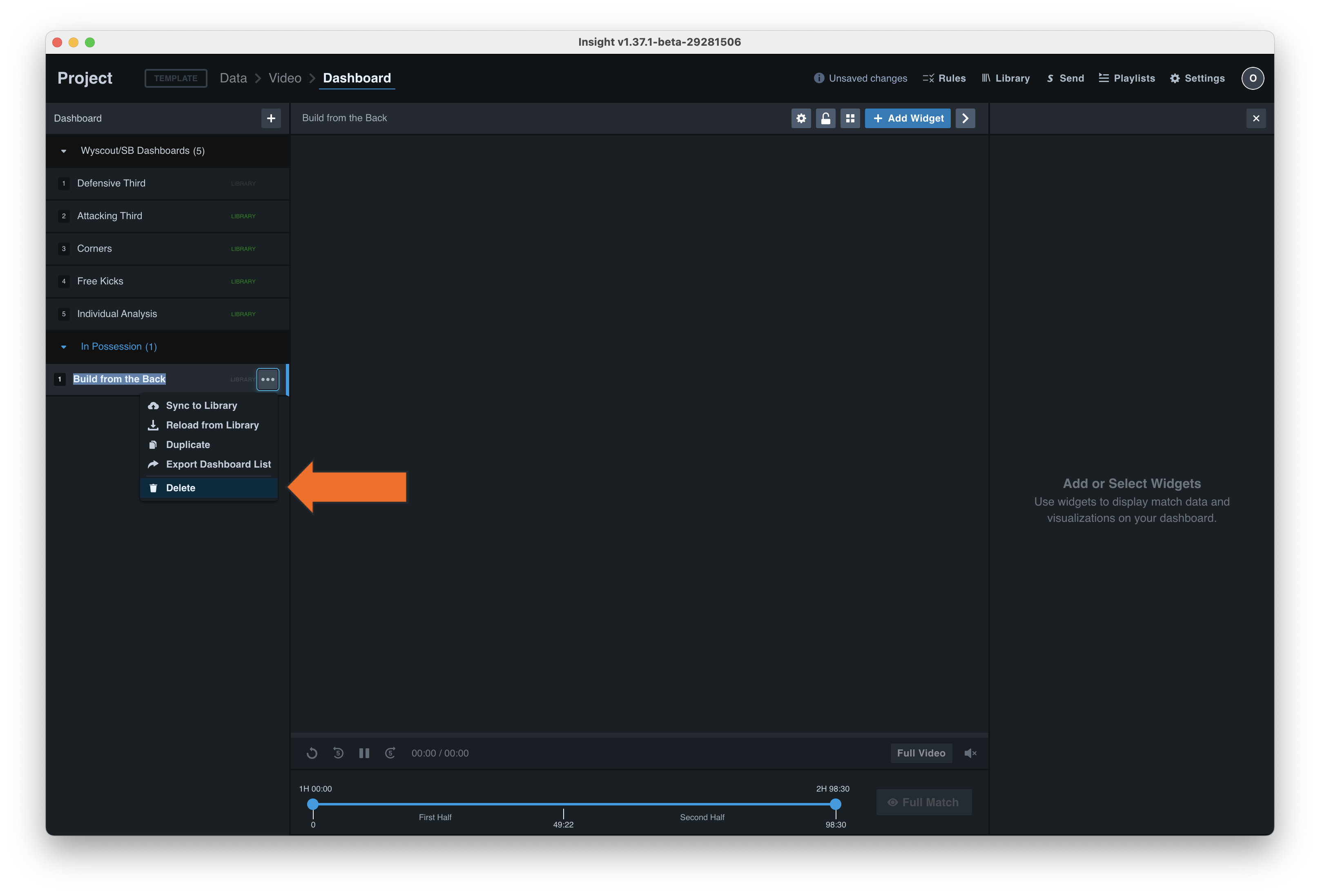 Create a New Dashboard • Hudl Support
