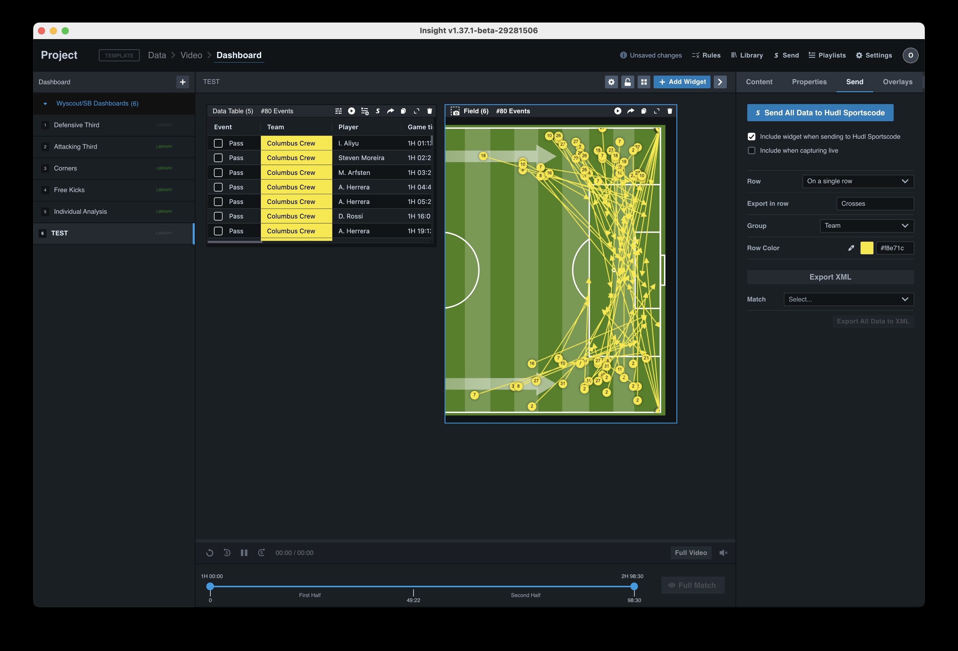 Add and Edit a Widget • Hudl Support