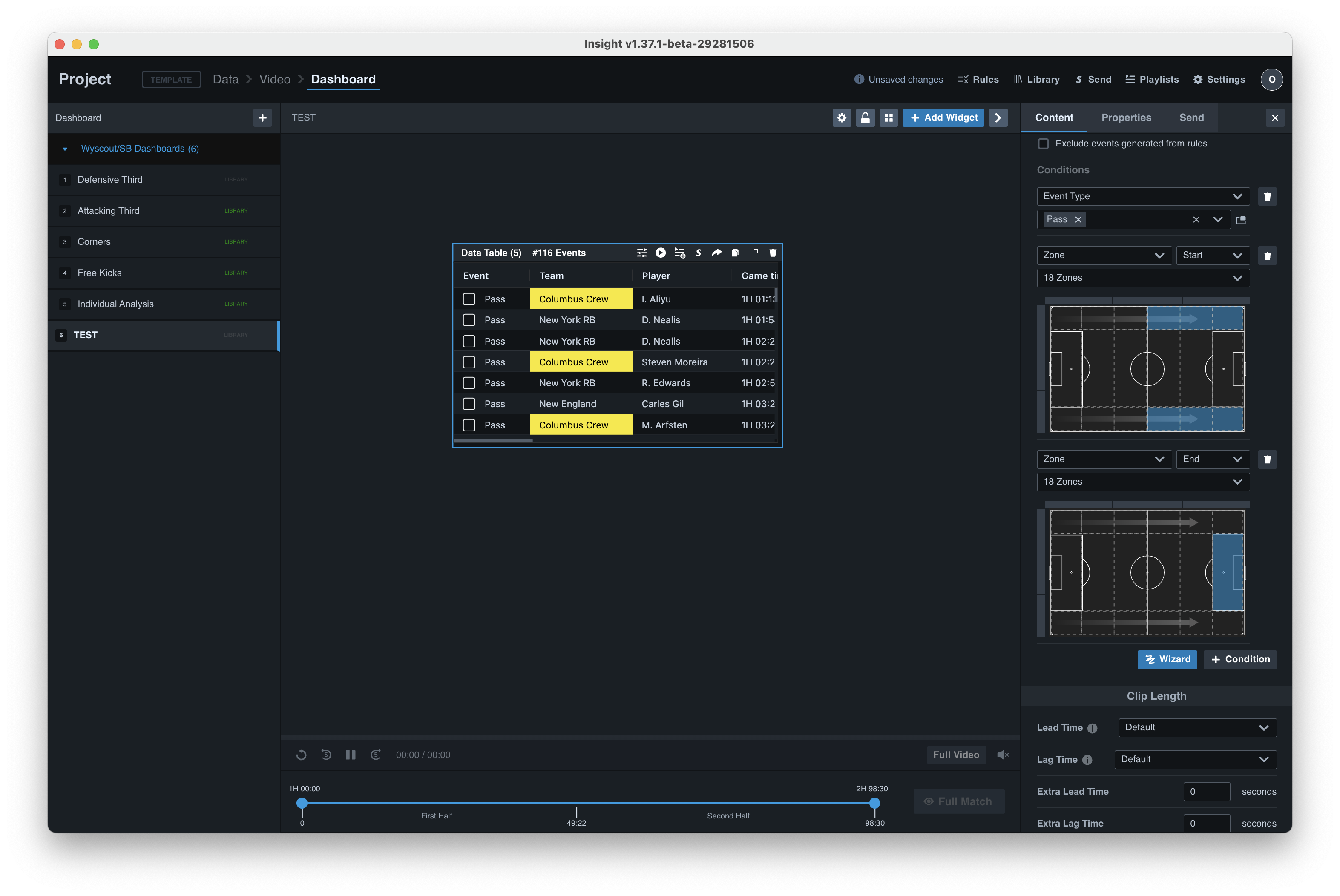 Add and Edit a Widget • Hudl Support