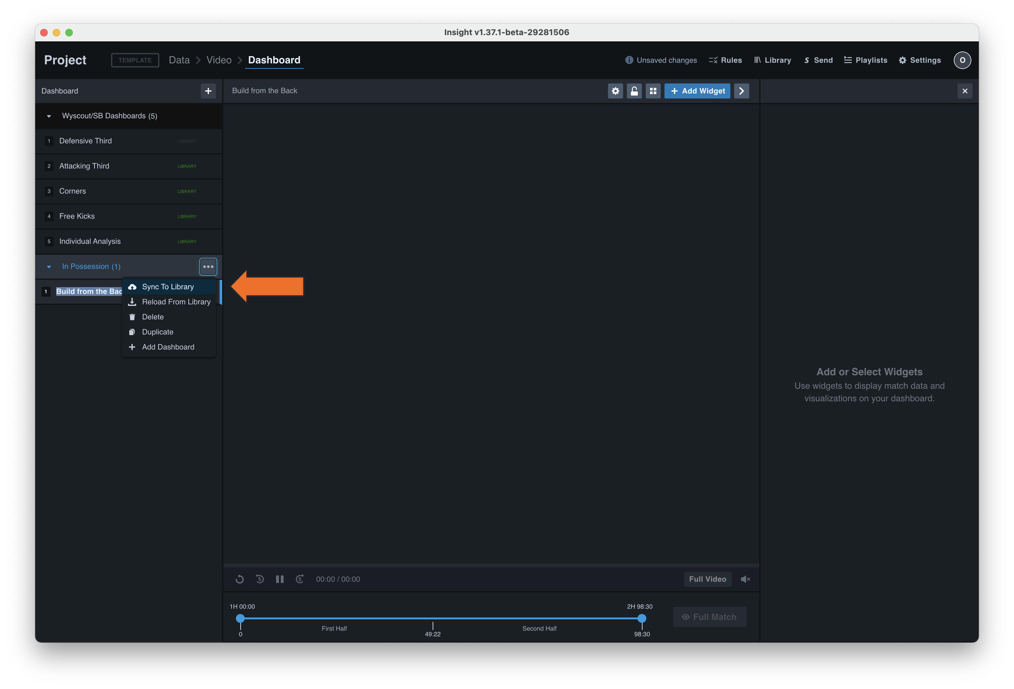 Save and Add Dashboards • Hudl Support