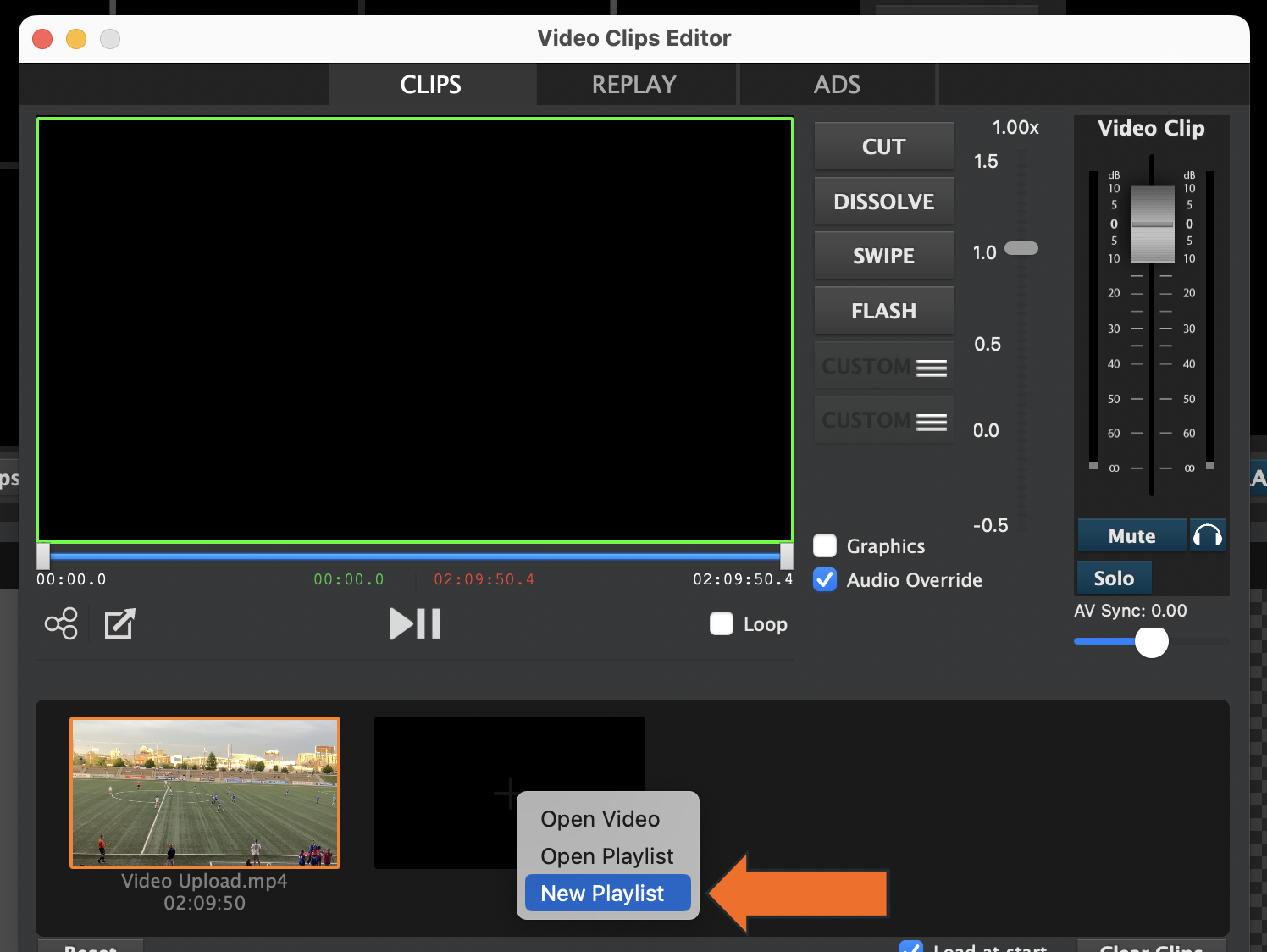 Create Playlists in Production Truck • Hudl Support