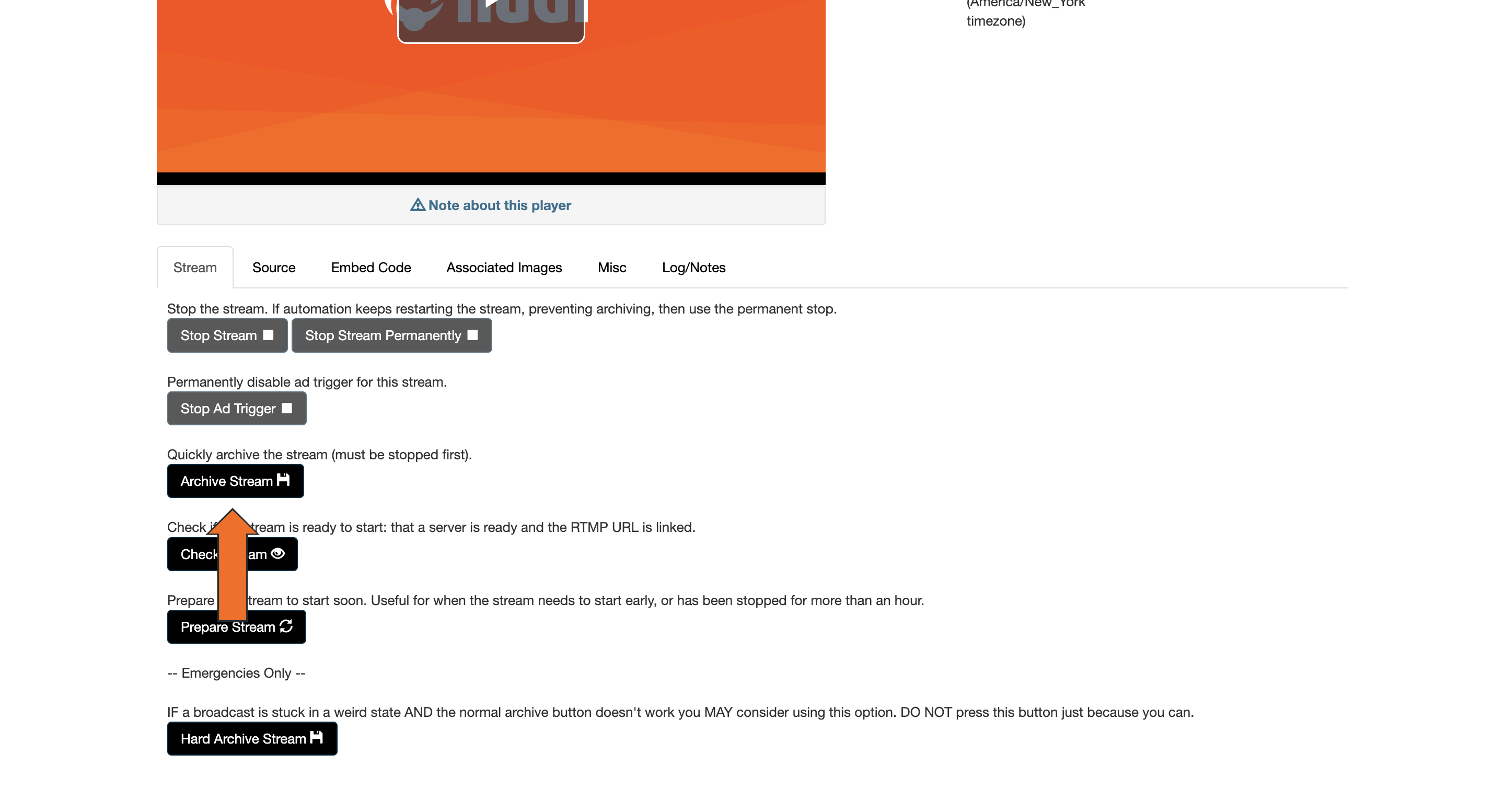 Manually Stop & Archive a Broadcast • Hudl Support