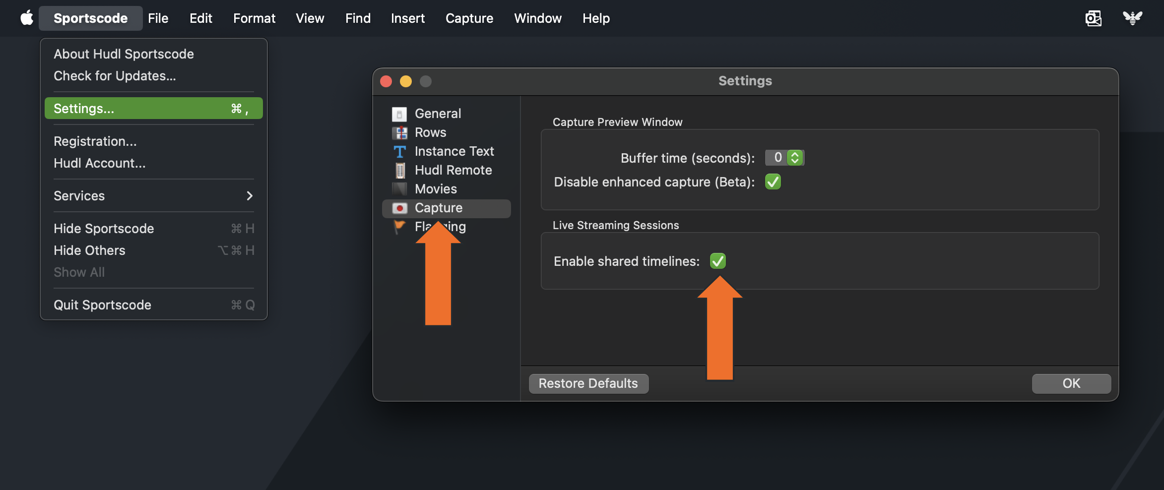 Join a Streaming Session • Hudl Support