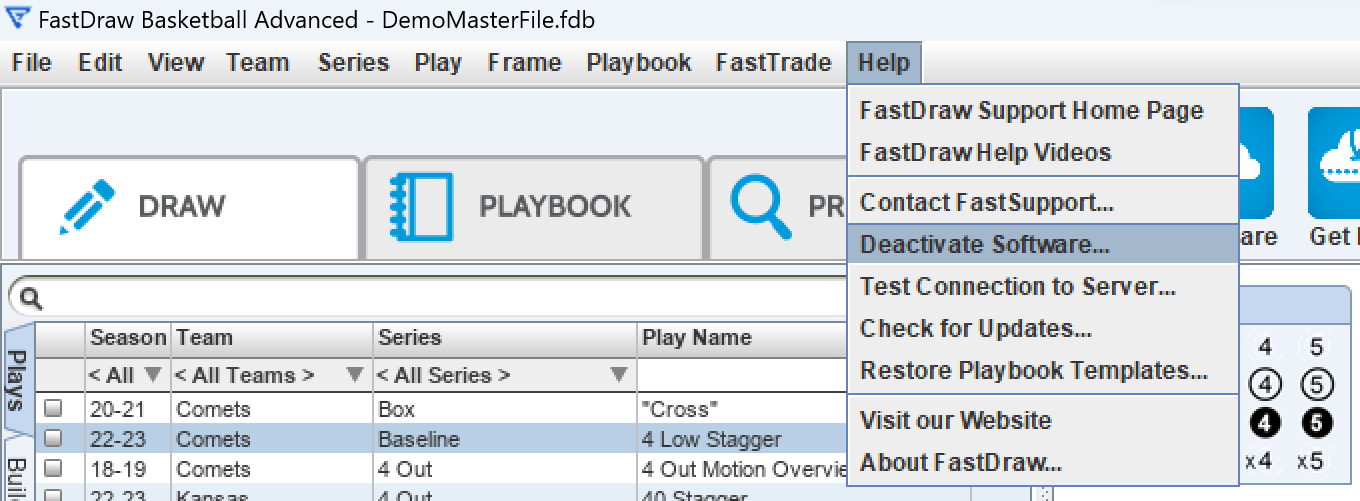 Move FastDraw to a Different Computer • Hudl Support