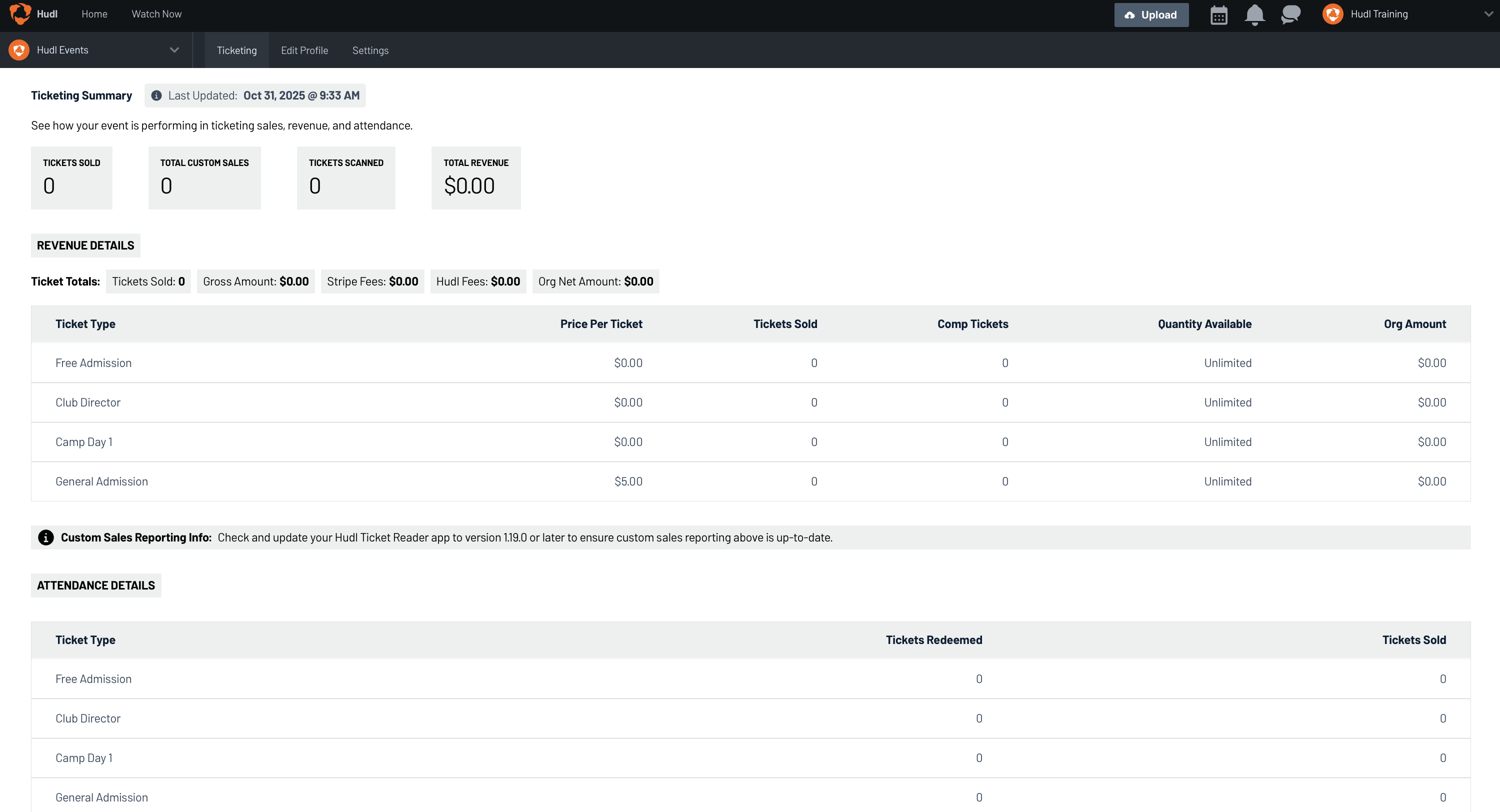 View Estimated Revenue Breakdown • Hudl Support