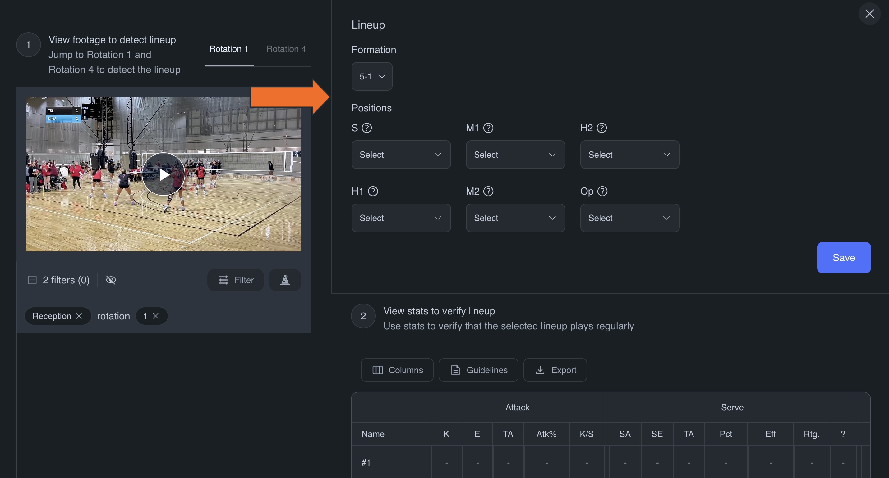 Set Up Scouting Report • Hudl Support