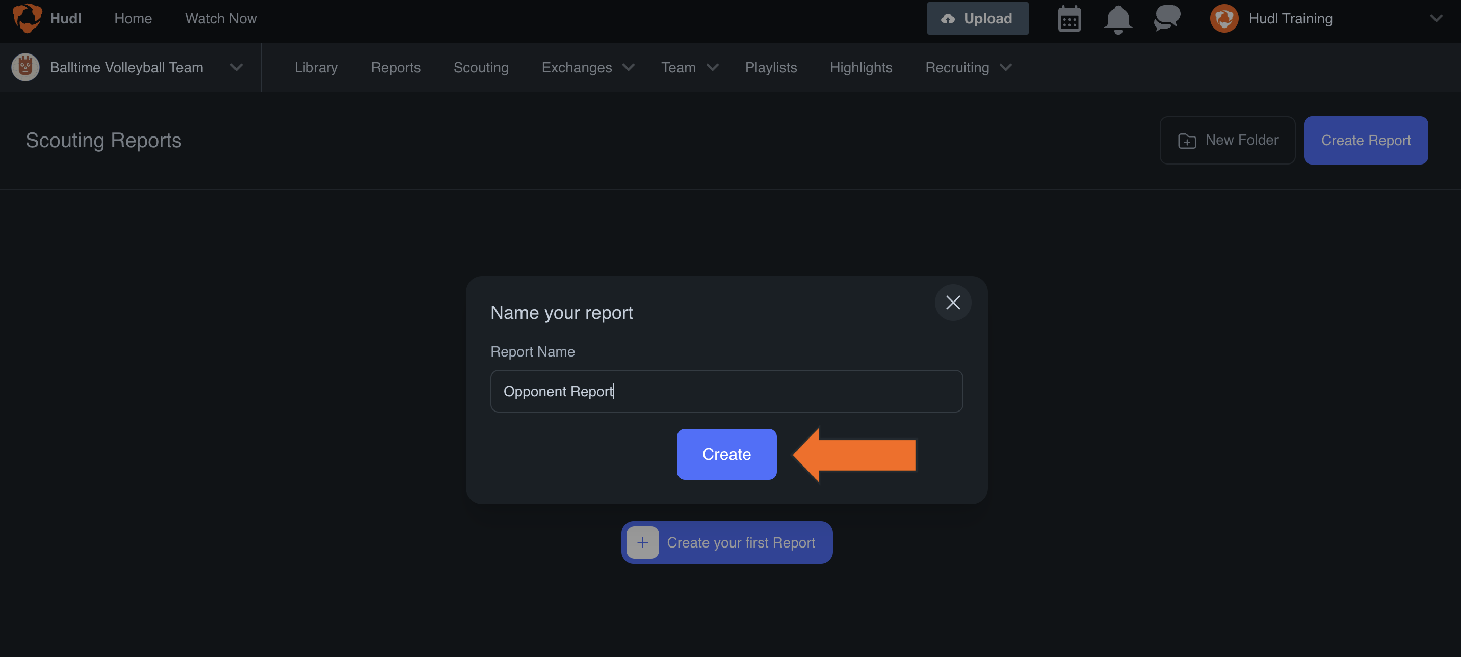 Set Up Scouting Report • Hudl Support