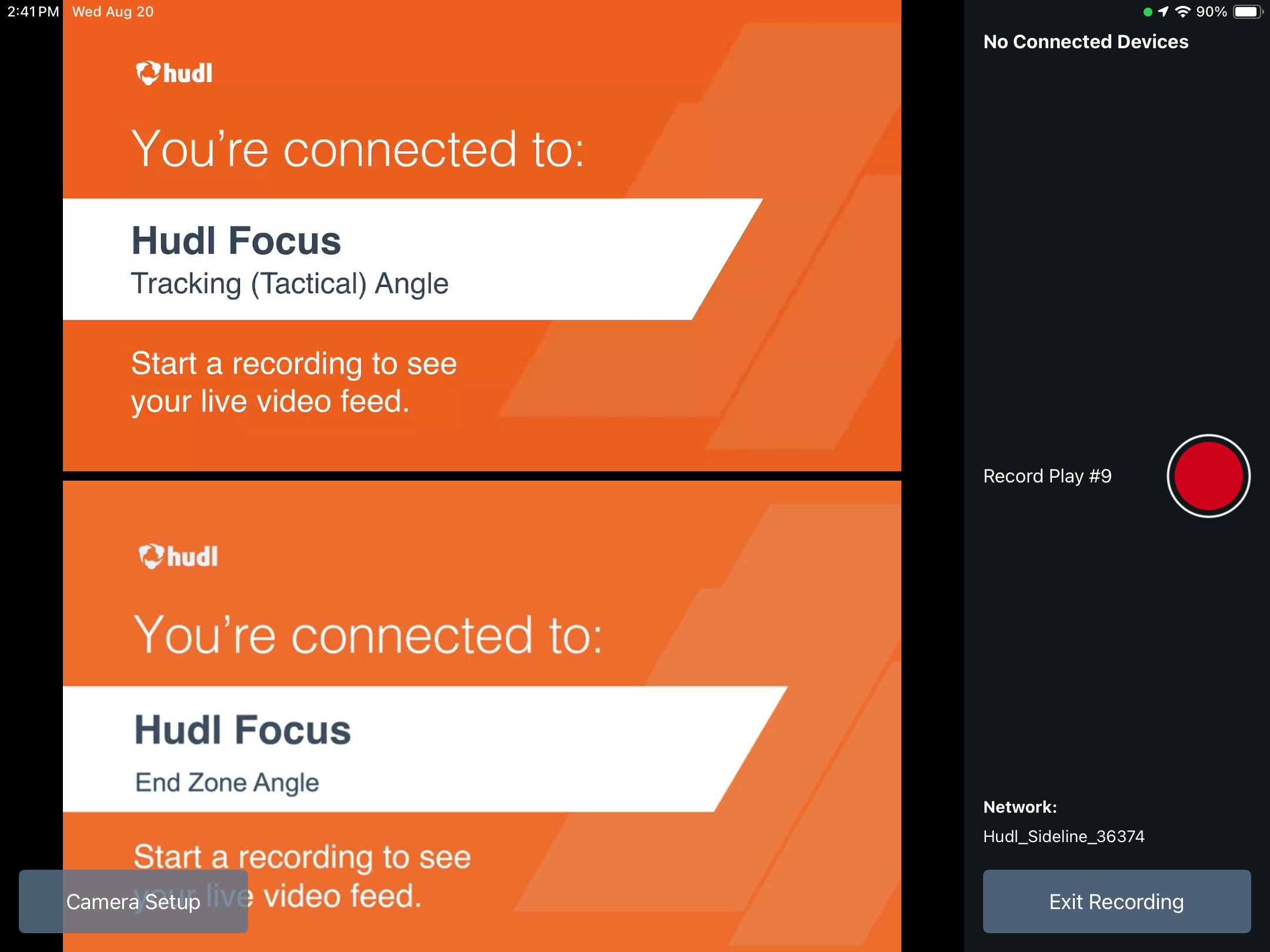 Set Up Sideline with Focus Point LR • Hudl Support