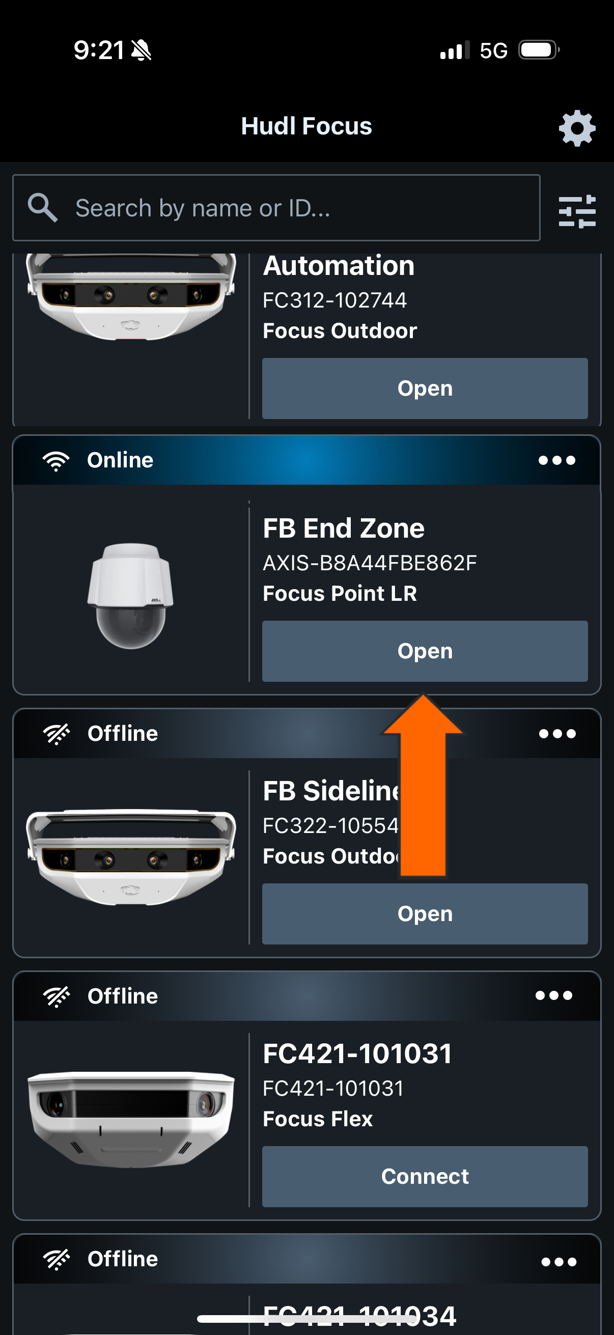 User Remote Control • Focus Point LR • Hudl Support