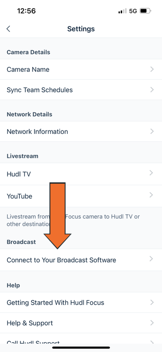 Set Up a Hudl Focus Broadcast • Focus Indoor • Hudl Support