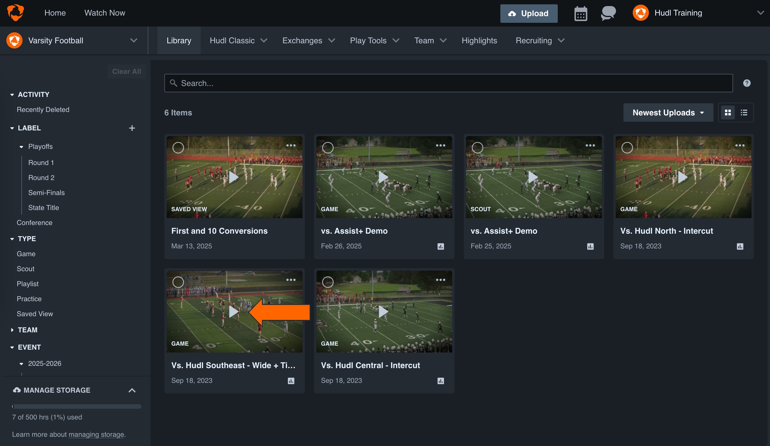 Print Reports • American Football • Hudl Support