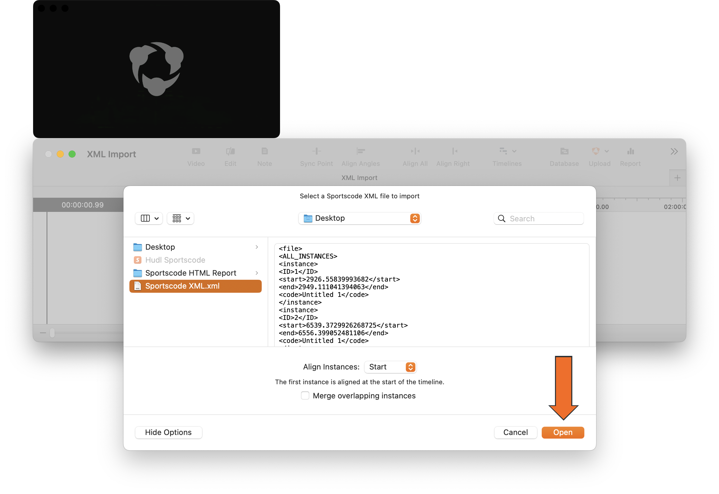 Import or Export a Sportscode XML • Hudl Support