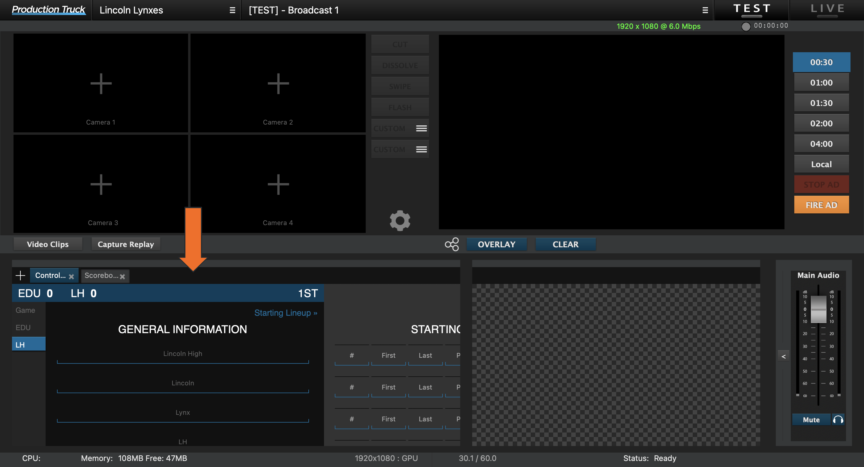 Add Scoreboard Overlay • Hudl Support