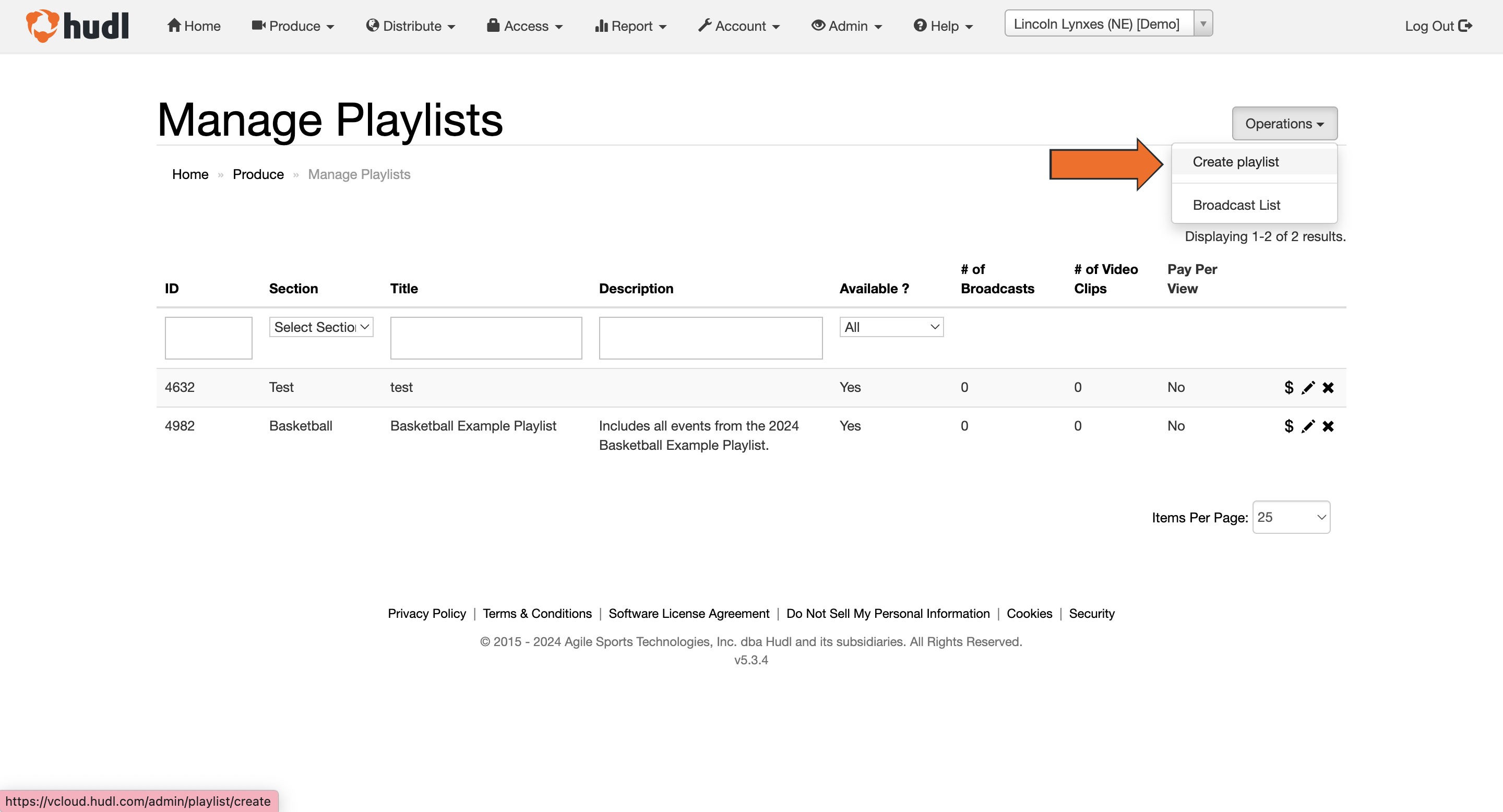 Create & Utilize Playlists • Hudl Support