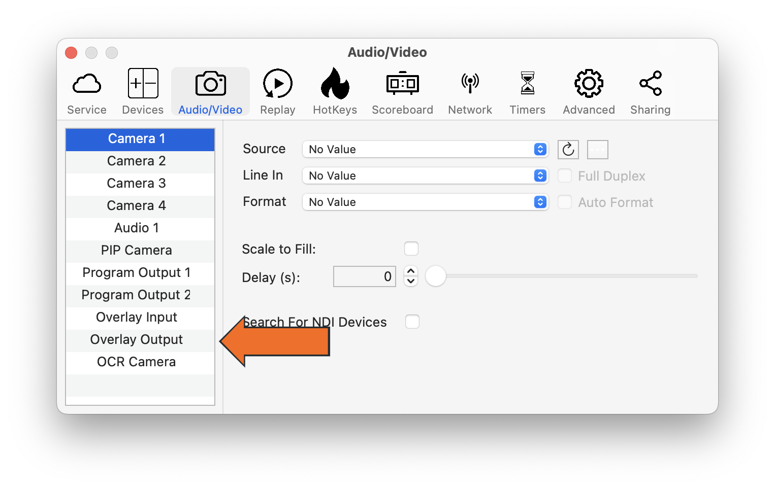 NDI Integration • Hudl Support