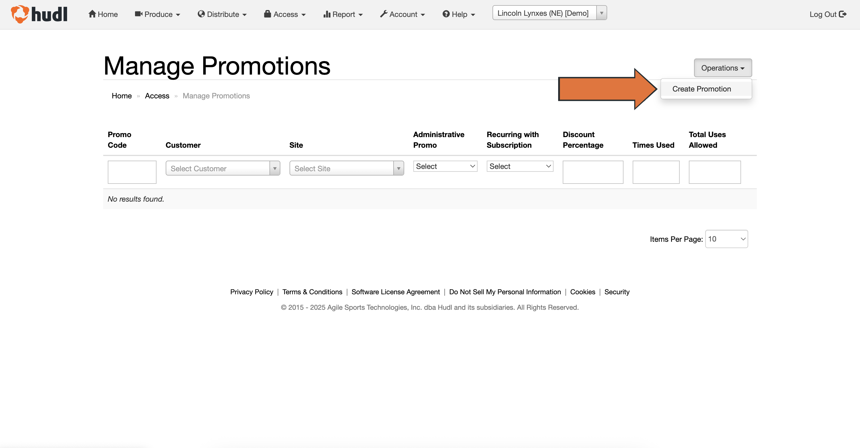 Create a Promo Code • Hudl Support