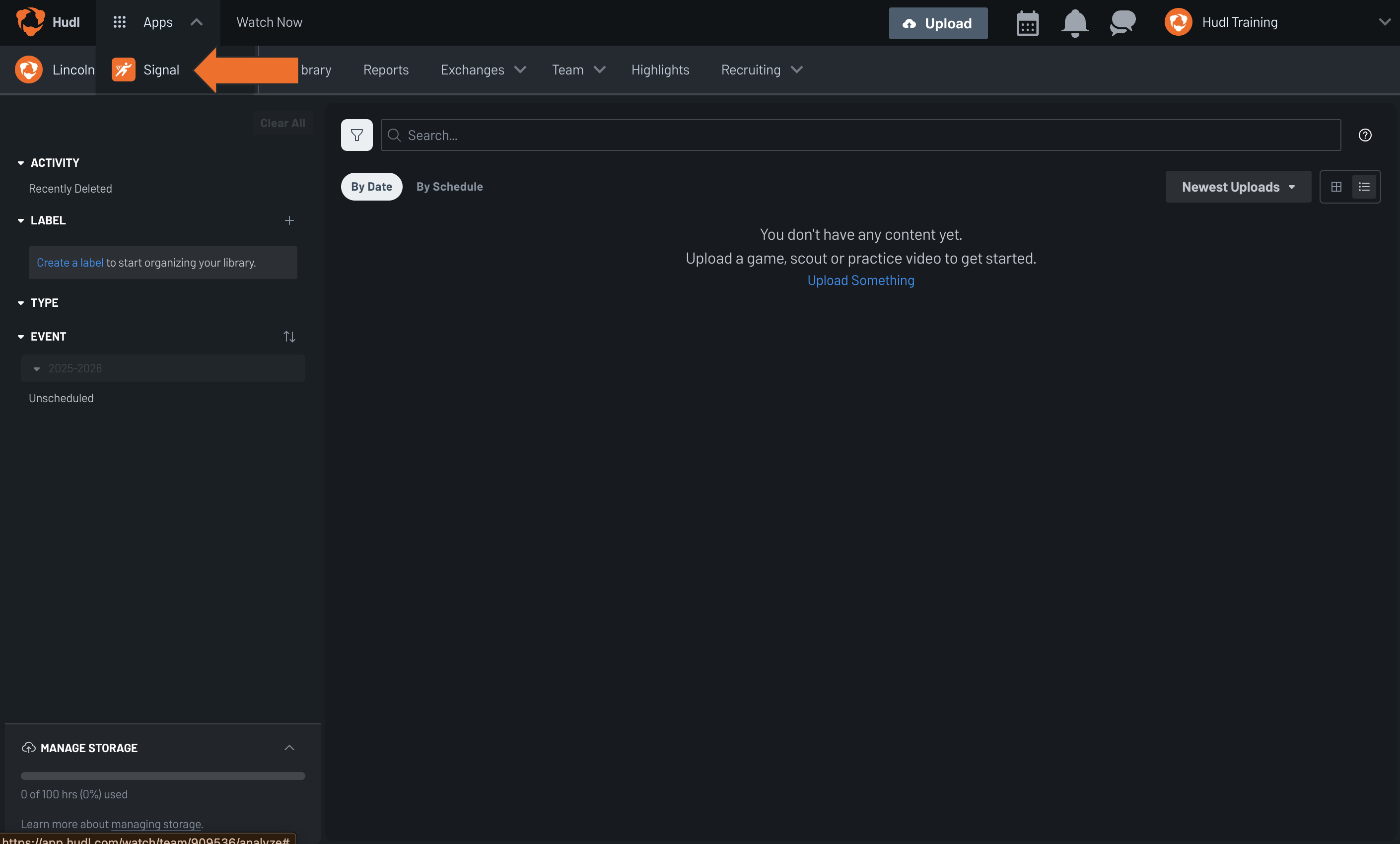 Export Sessions from Hudl Signal • Hudl Support