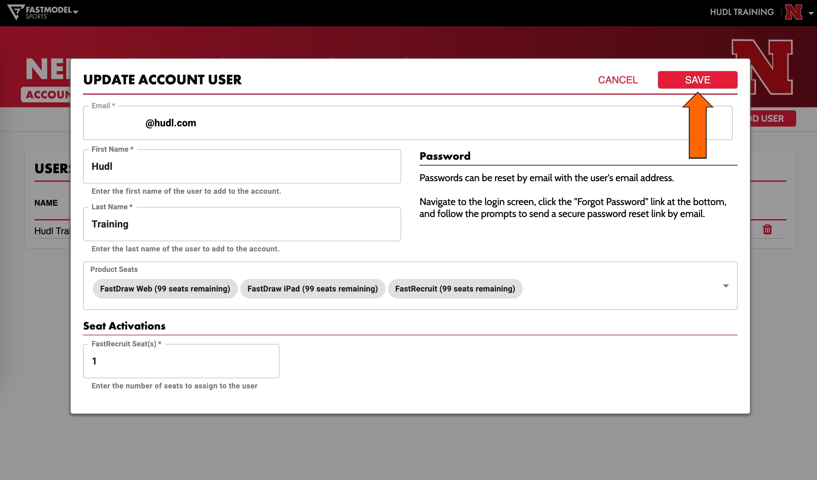 Assign Seats • Hudl Support