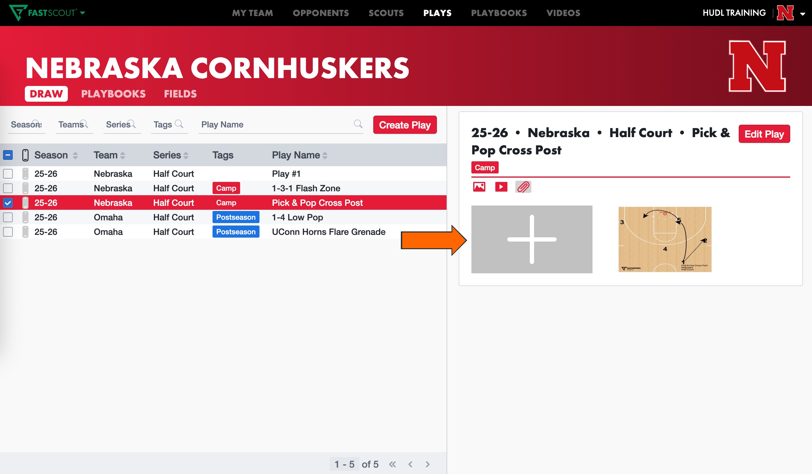 Add Video to Plays • Hudl Support