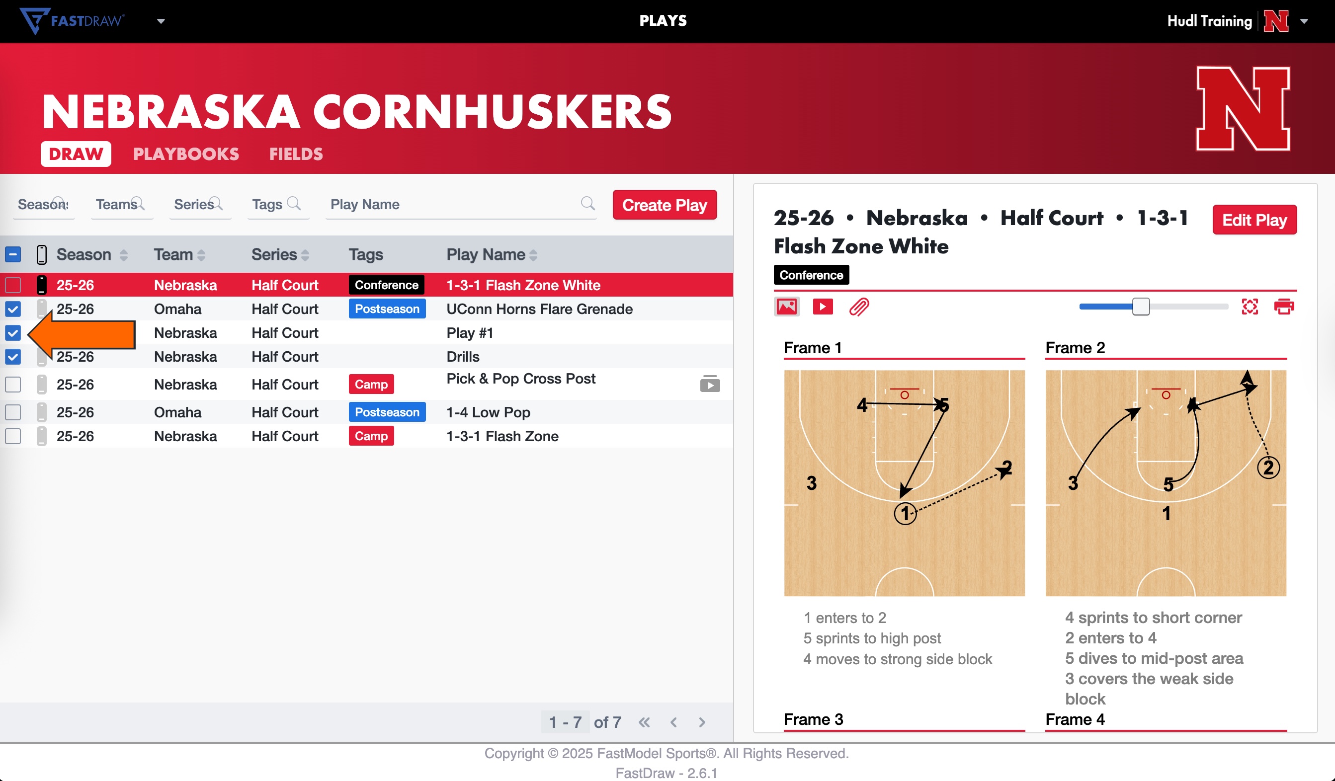 Send Plays to Mobile App from Web • Hudl Support