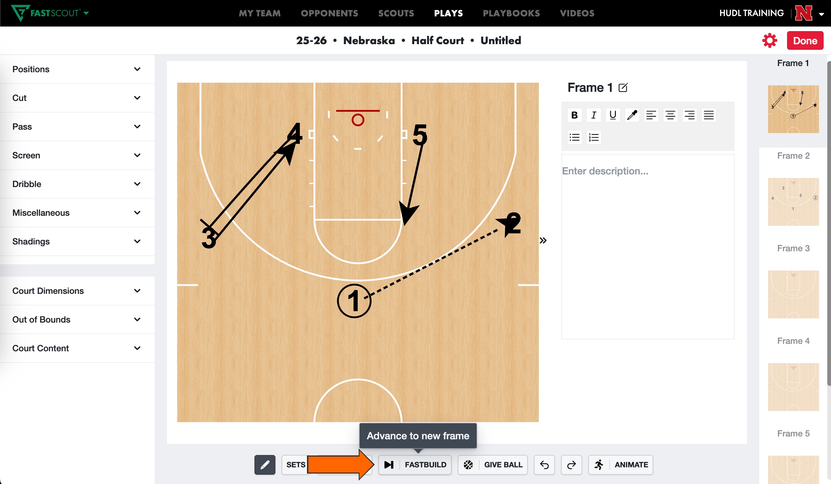 Create or Edit a Play • Hudl Support