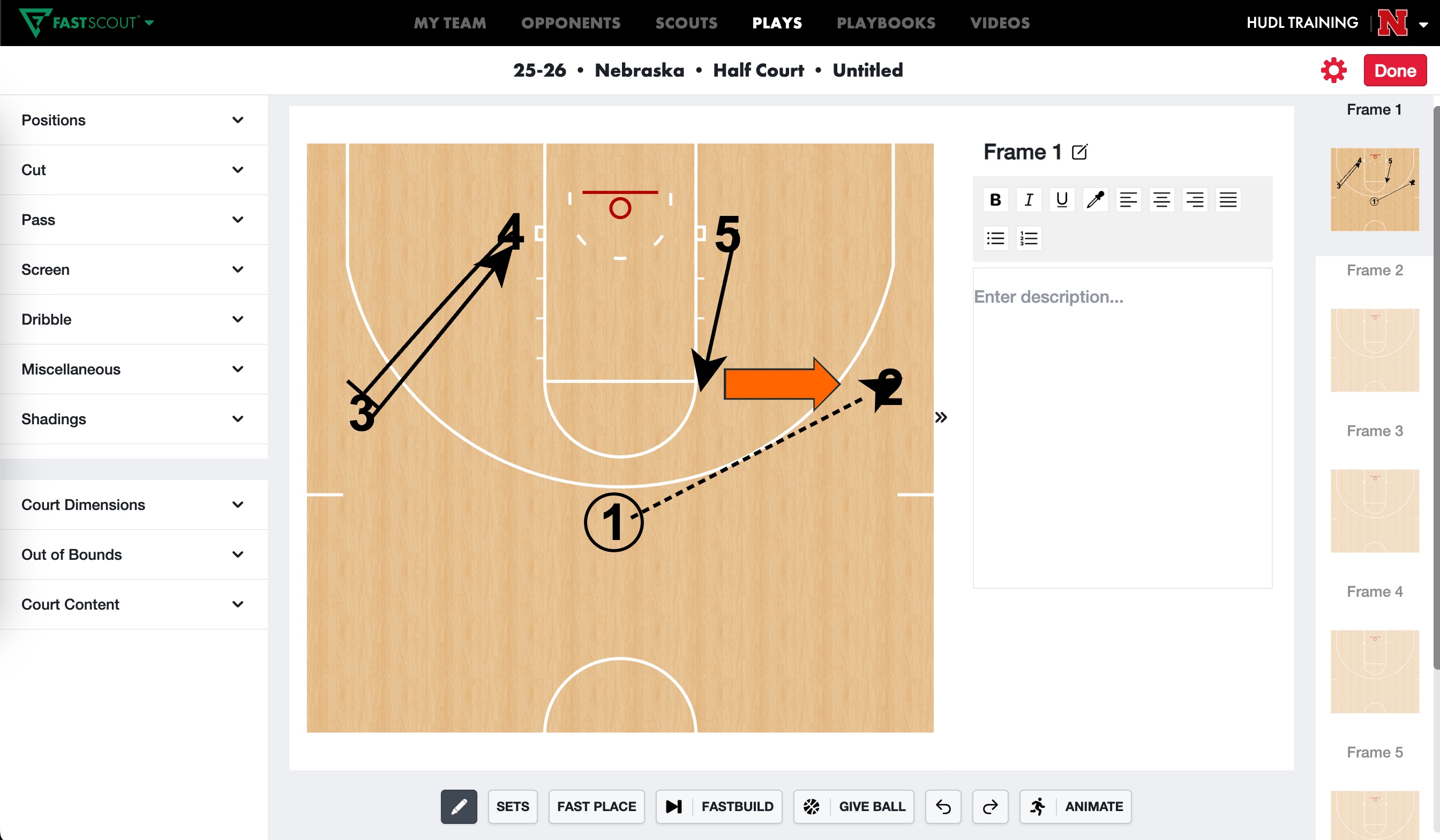 Create or Edit a Play • Hudl Support