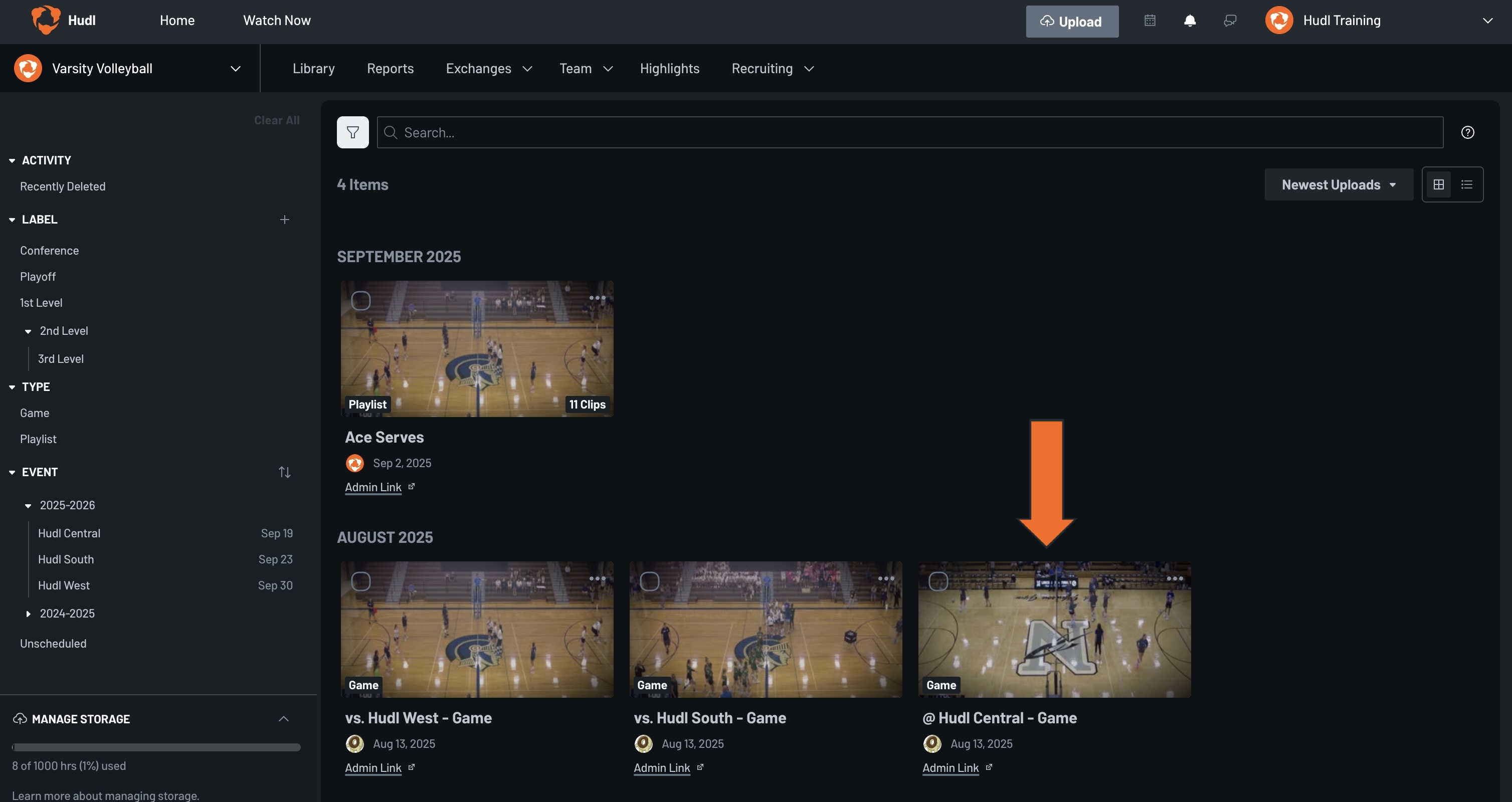 Explore Video Playback Controls • New Hudl • Hudl Support