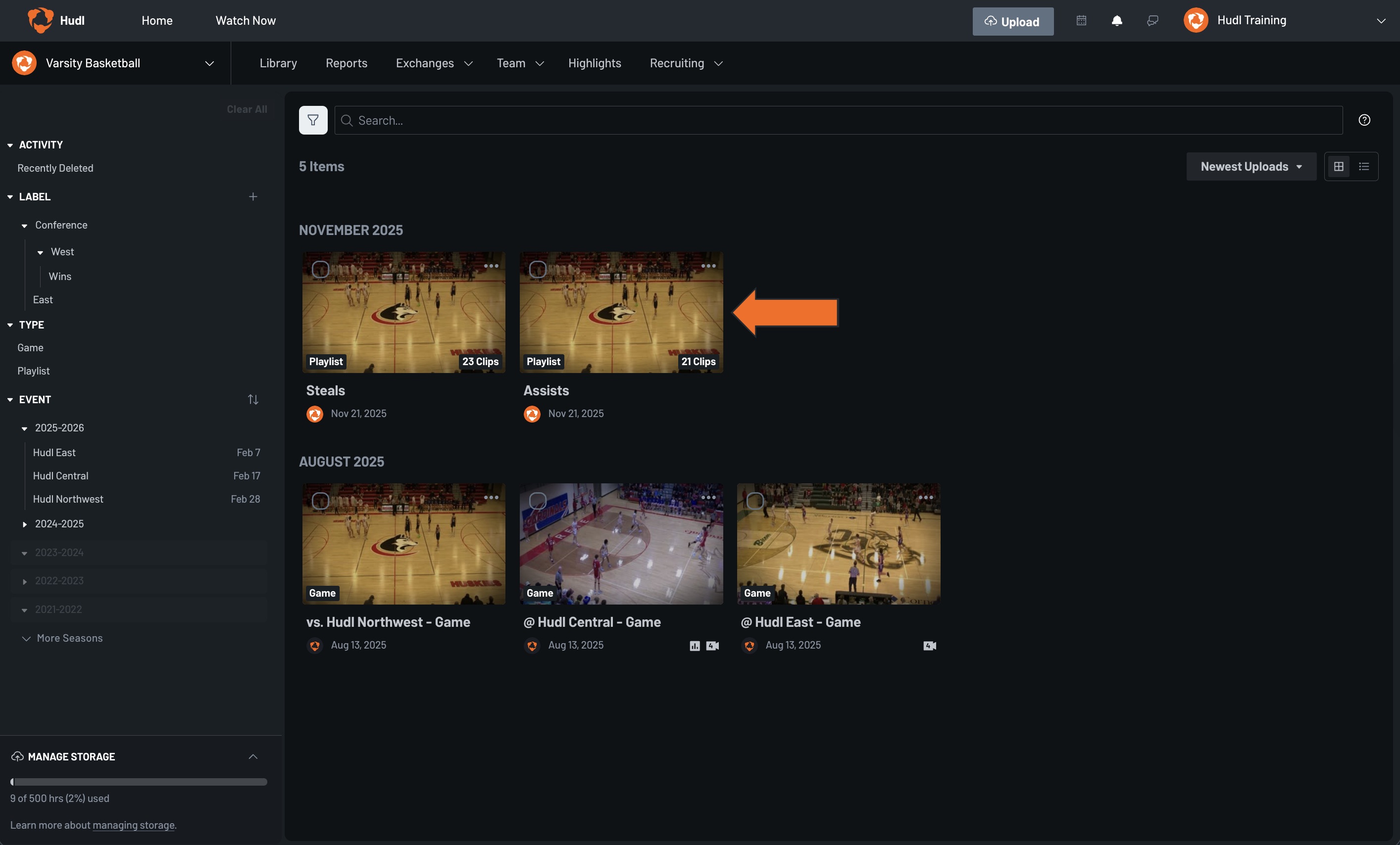 Edit Clips in a Playlist • Hudl Support