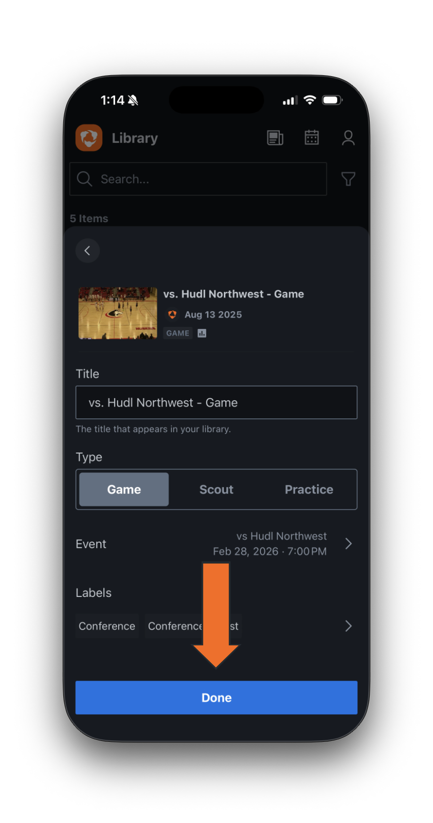 Add or Edit Video Details • Hudl Support