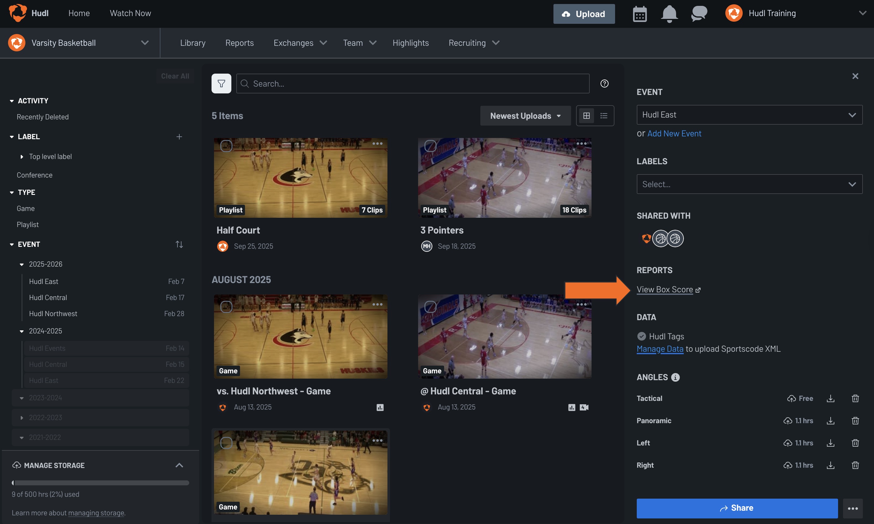 Add or Edit Video Details • Hudl Support