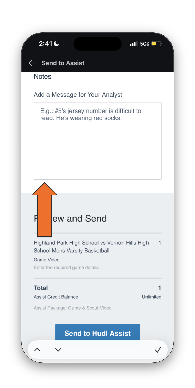 Submit a Game to Hudl Assist • Hudl Support