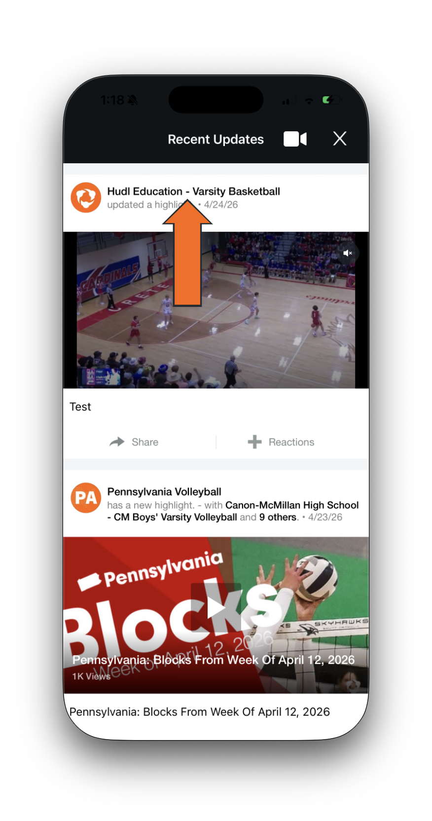 Download Highlights • Hudl Support