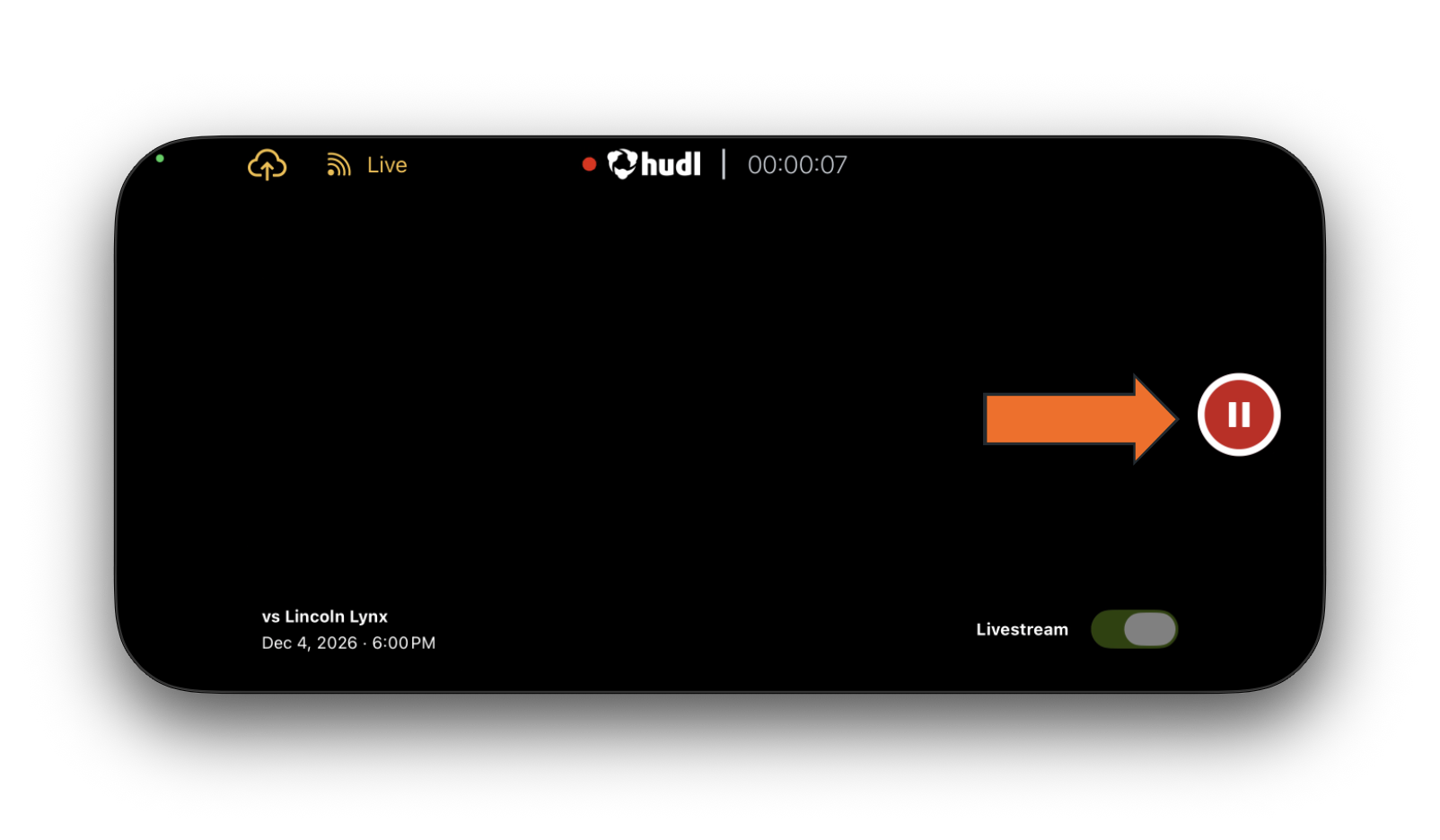 Livestream from a Mobile Device • Hudl Support