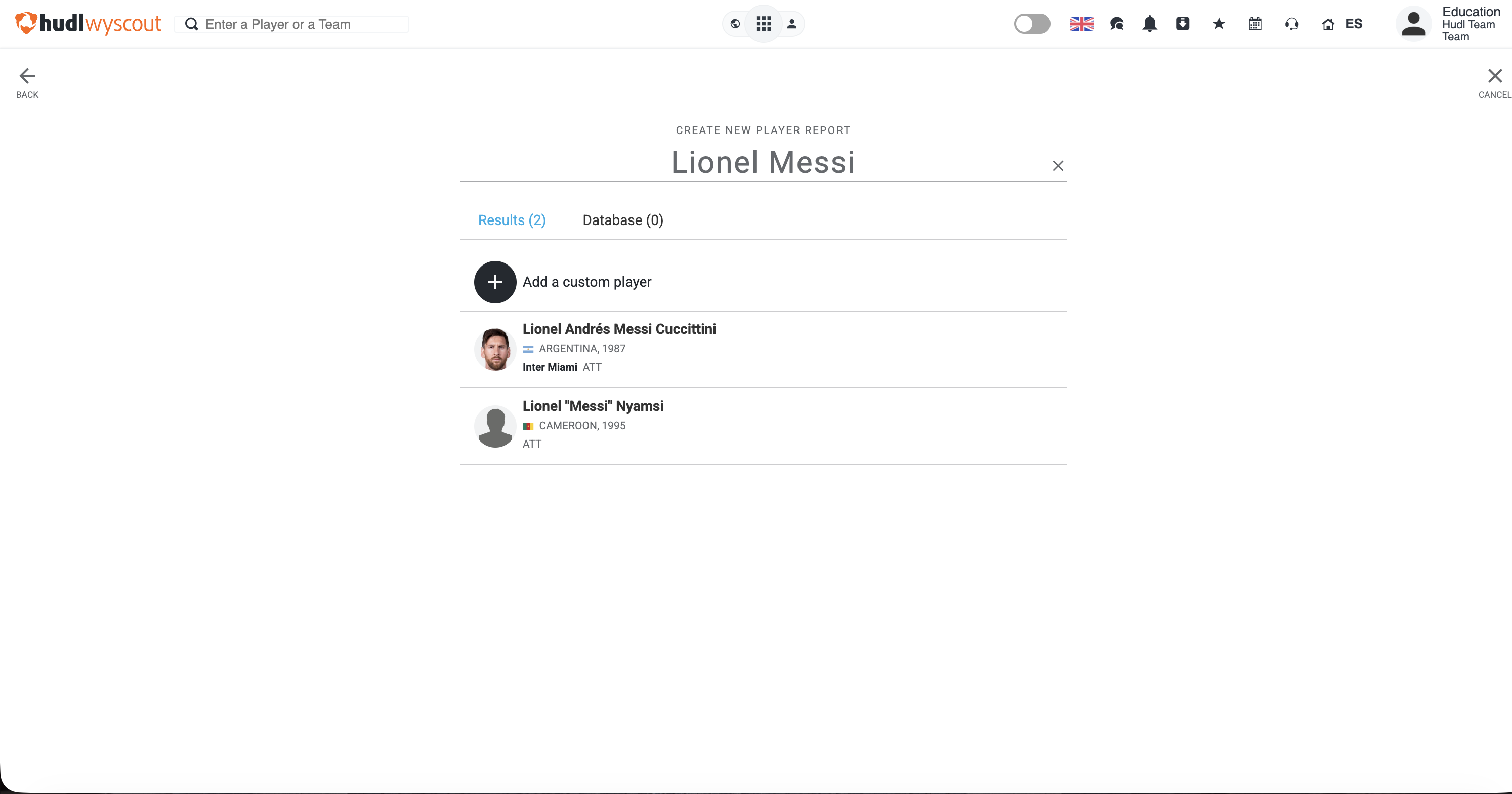 Create a Report in the Scouting Area • Hudl Support